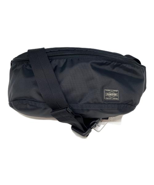 Christopher RÆBURN × PORTER ボディバッグ【未使用品】 中古・古着通販】PORTER (ポーター) WAIST BAG ブラック 未使用品