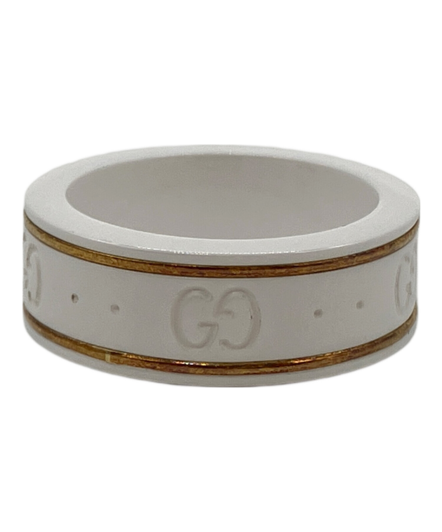 中古・古着通販】GUCCI (グッチ) アイコンホワイトジルコニアパウダー 
