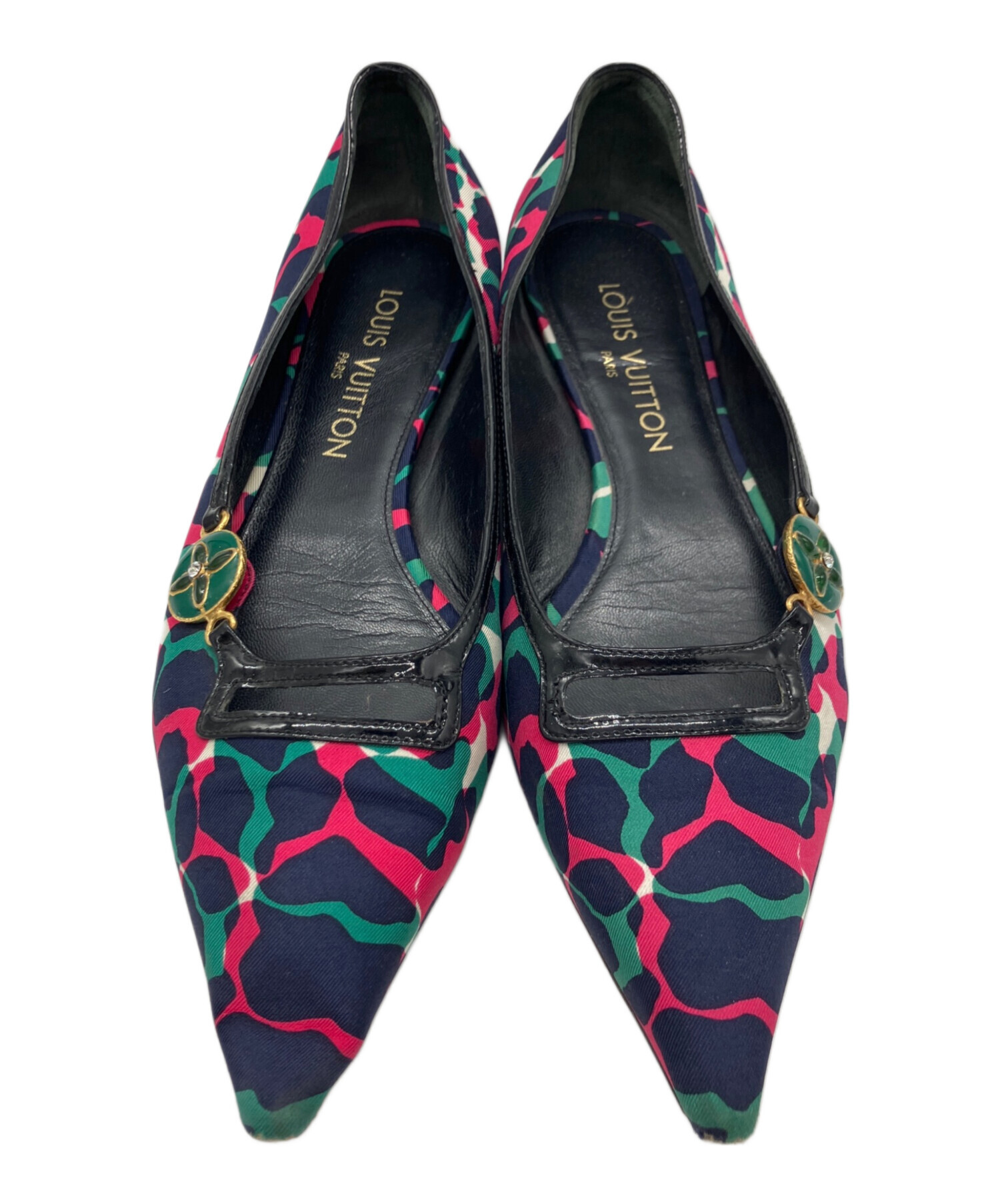 中古・古着通販】LOUIS VUITTON (ルイ ヴィトン) フラットパンプス