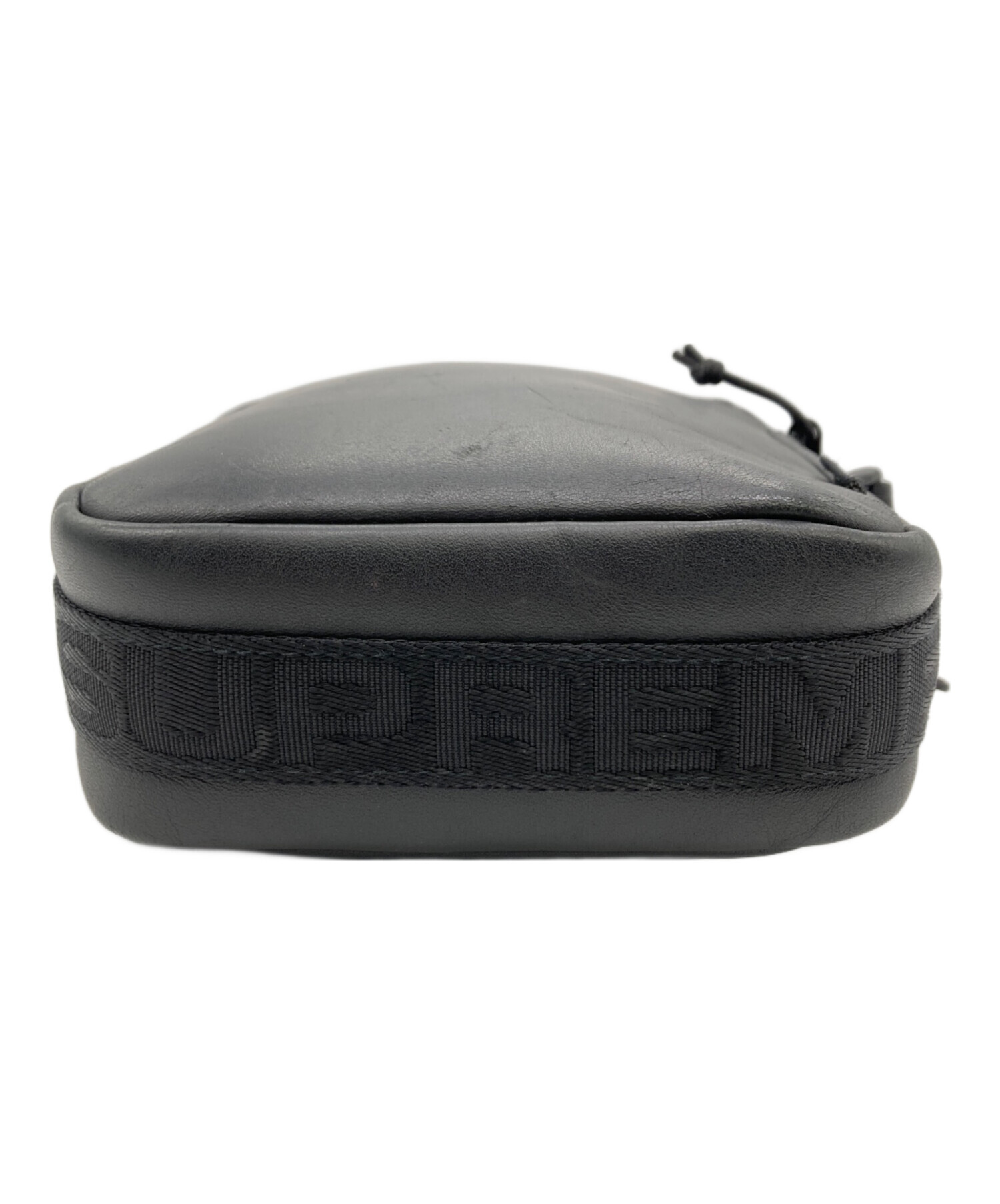中古・古着通販】Supreme (シュプリーム) レザーショルダーバッグ