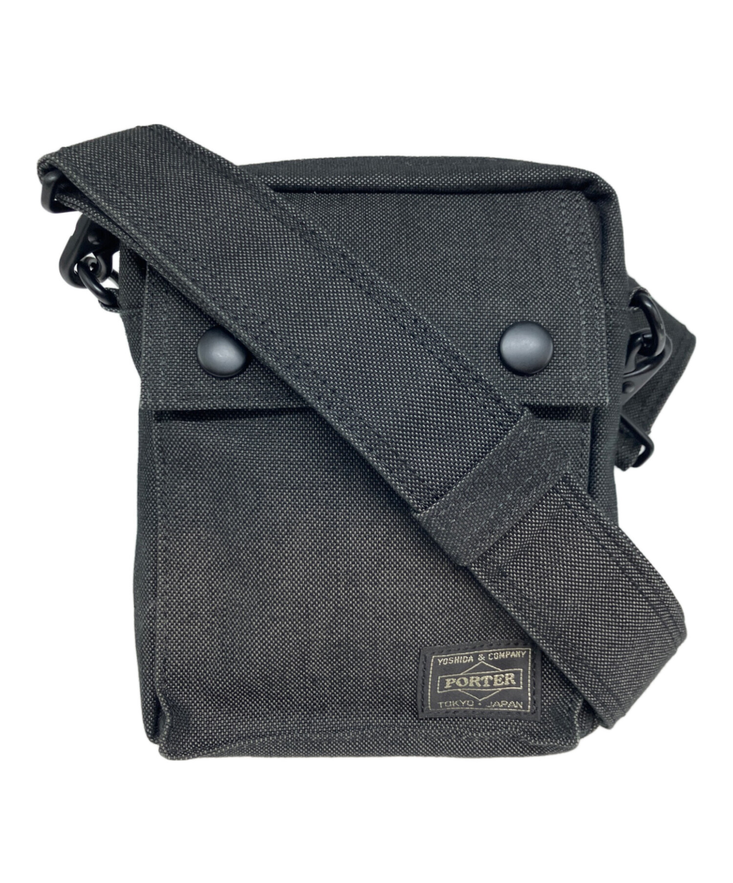 PORTER ポーター/ショルダーバッグ/ABランク/24【中古】 中古・古着通販】PORTER (ポーター) ショルダーバッグ ブラック