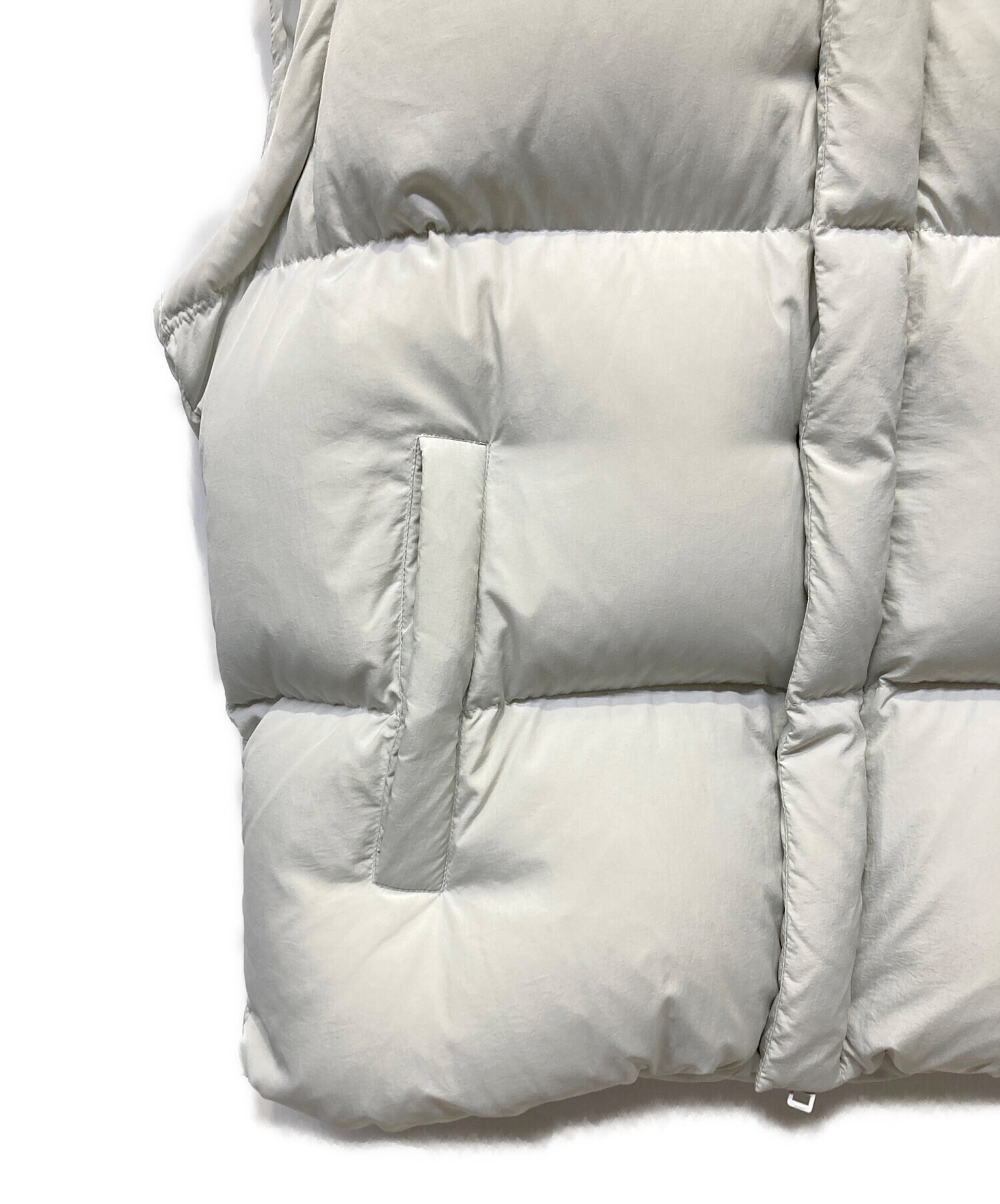 中古・古着通販】DIESEL (ディーゼル) ダウンベスト グレー サイズ:XL