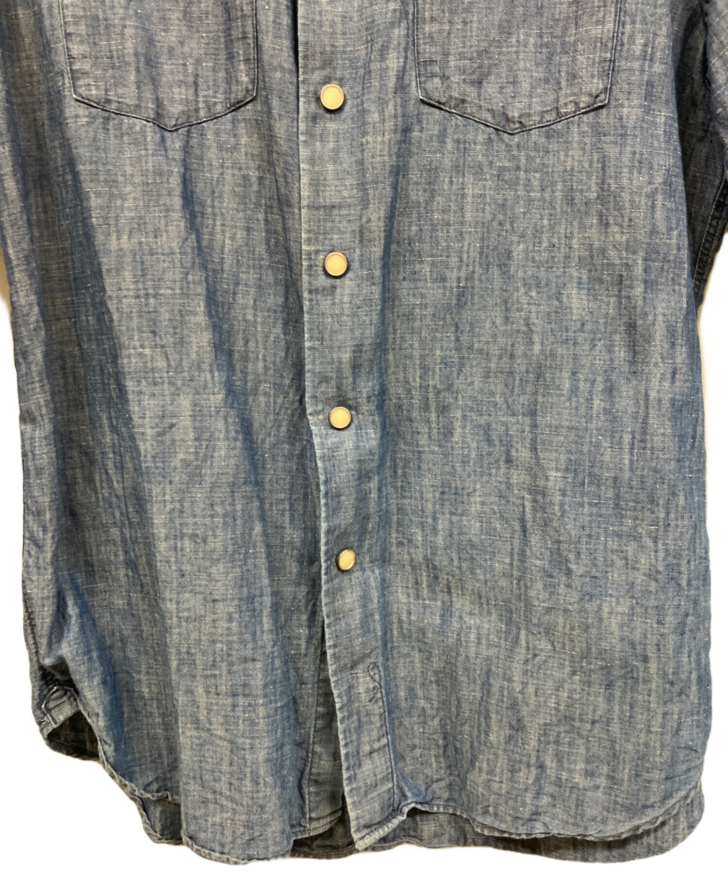 中古・古着通販】45R (フォーティファイブ・アール) デニムシャツ