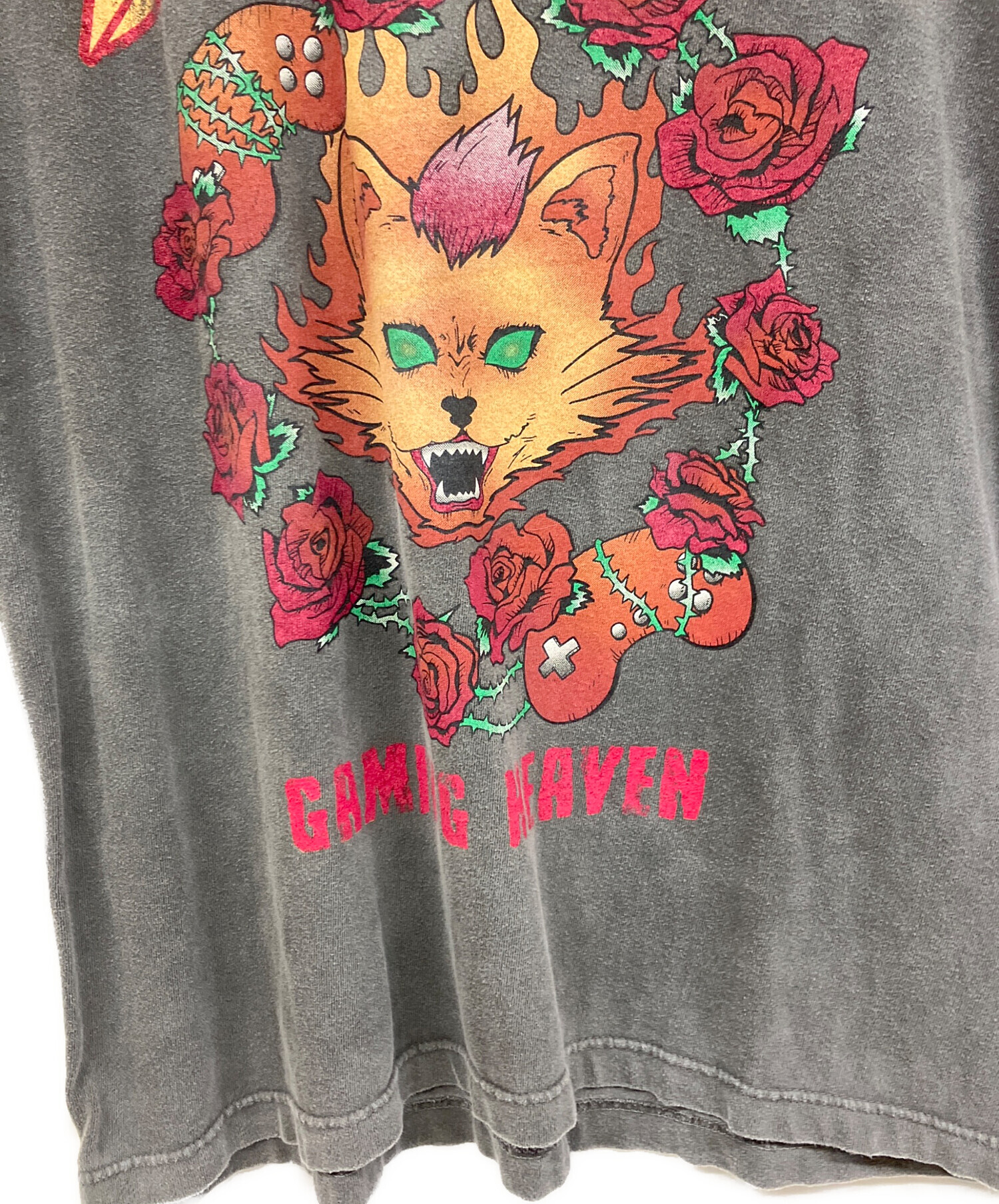 vaultroom GAMING HEAVEN TEE / OFF WHITE
