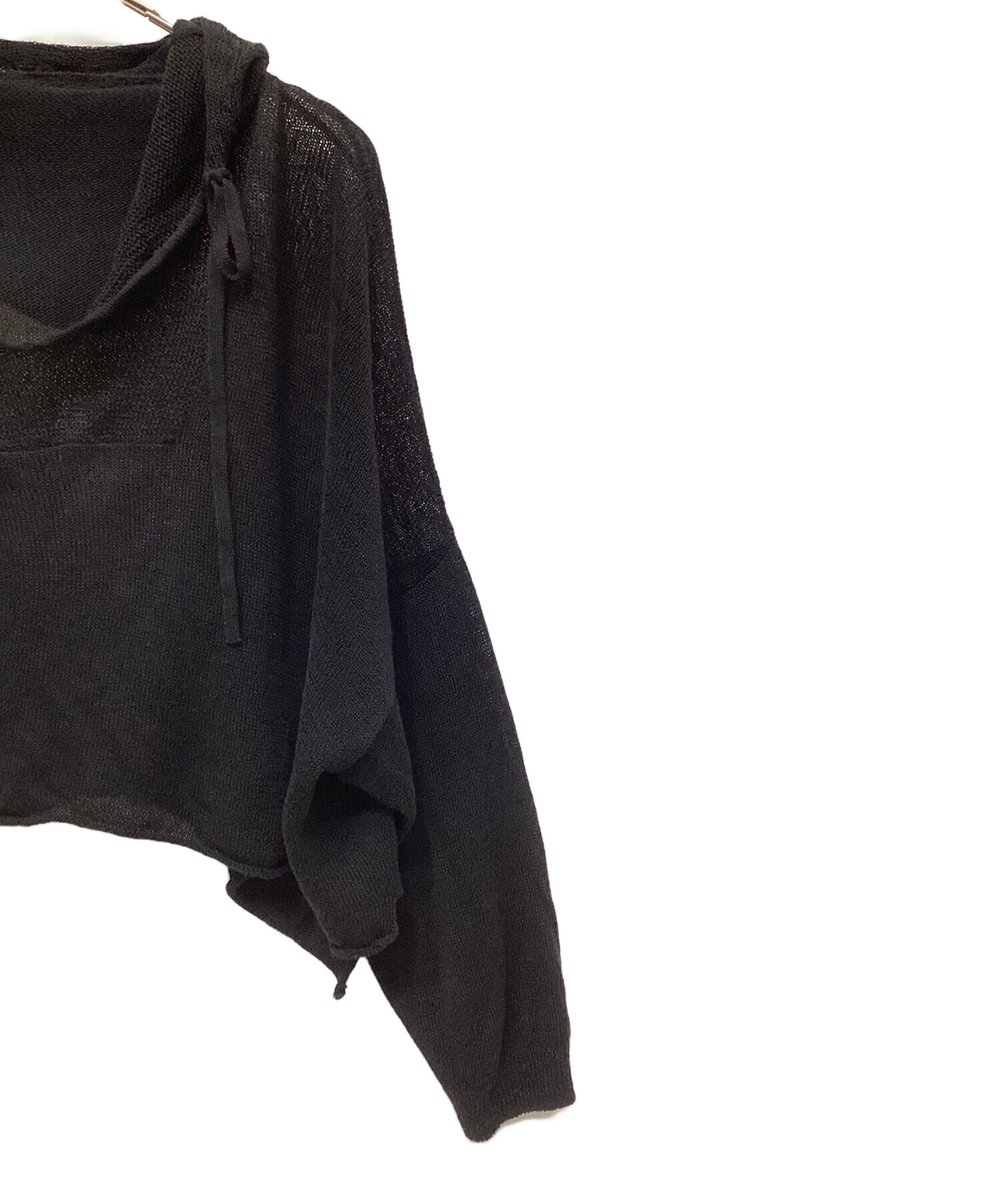 中古・古着通販】Y's (ワイズ) JERSEY BROAD STITCH SKIPPER HOODIE