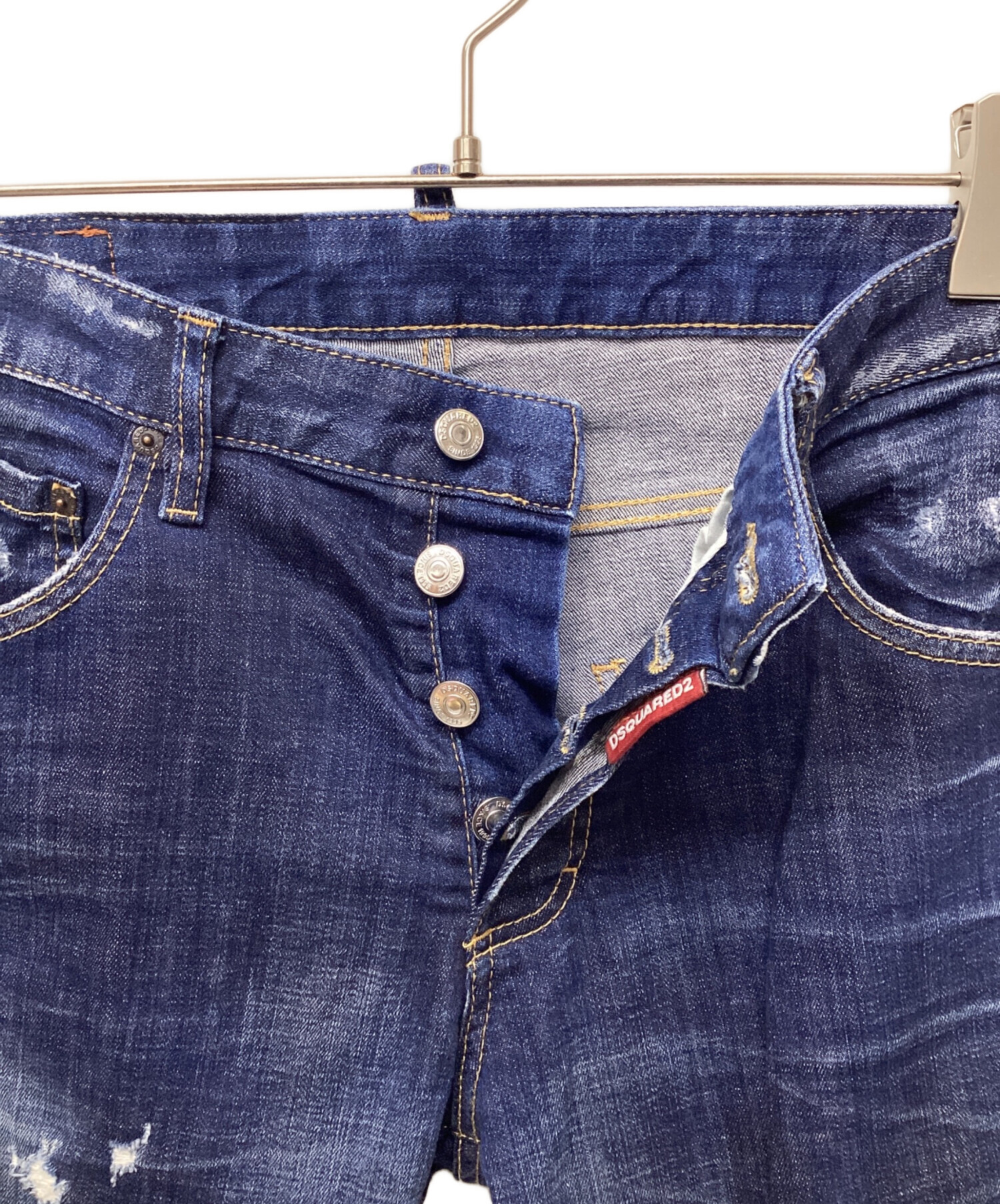 中古・古着通販】DSQUARED2 (ディースクエアード) デニムパンツ
