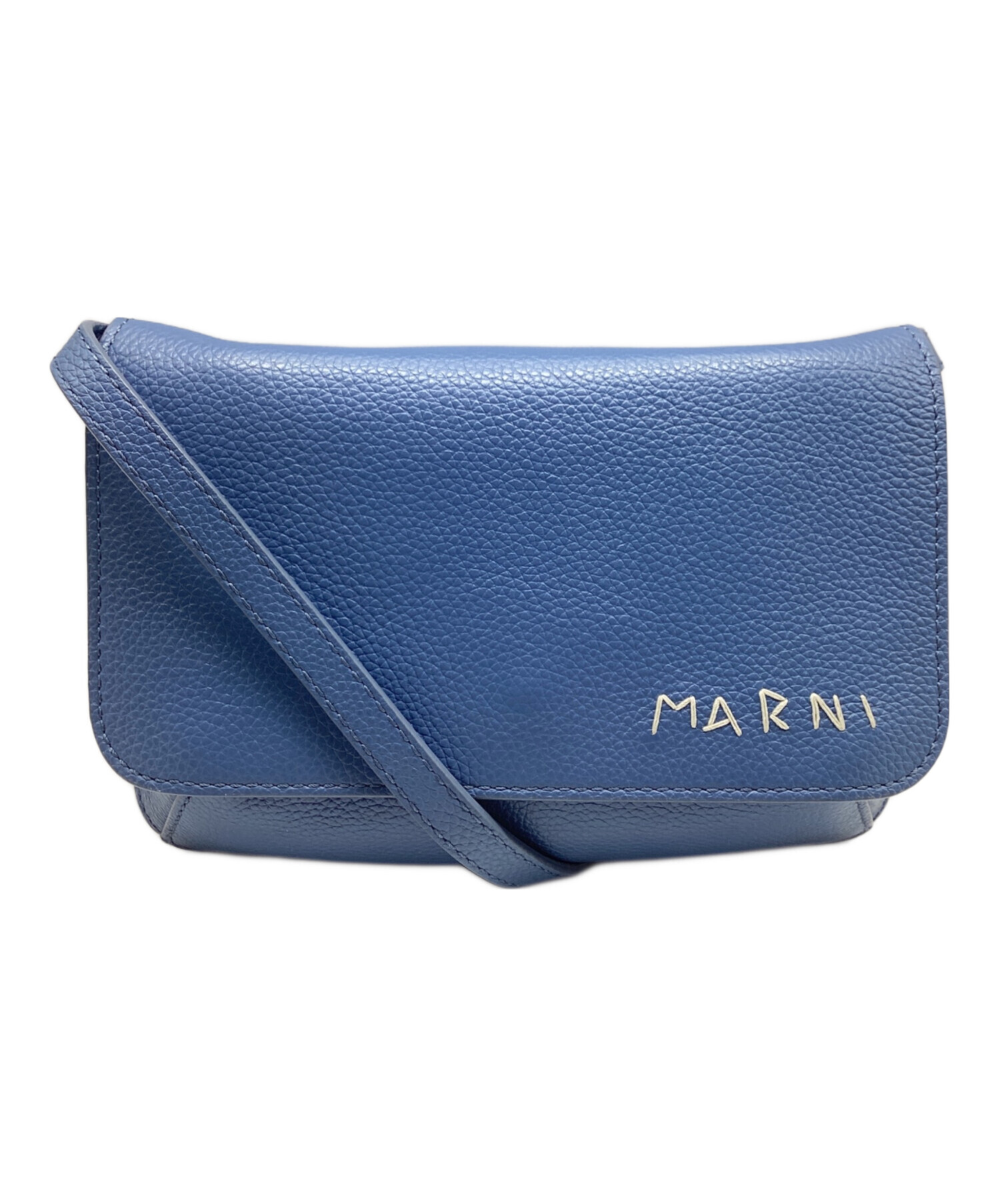 中古・古着通販】MARNI (マルニ) POCHETTE ショルダーバッグ ブルー