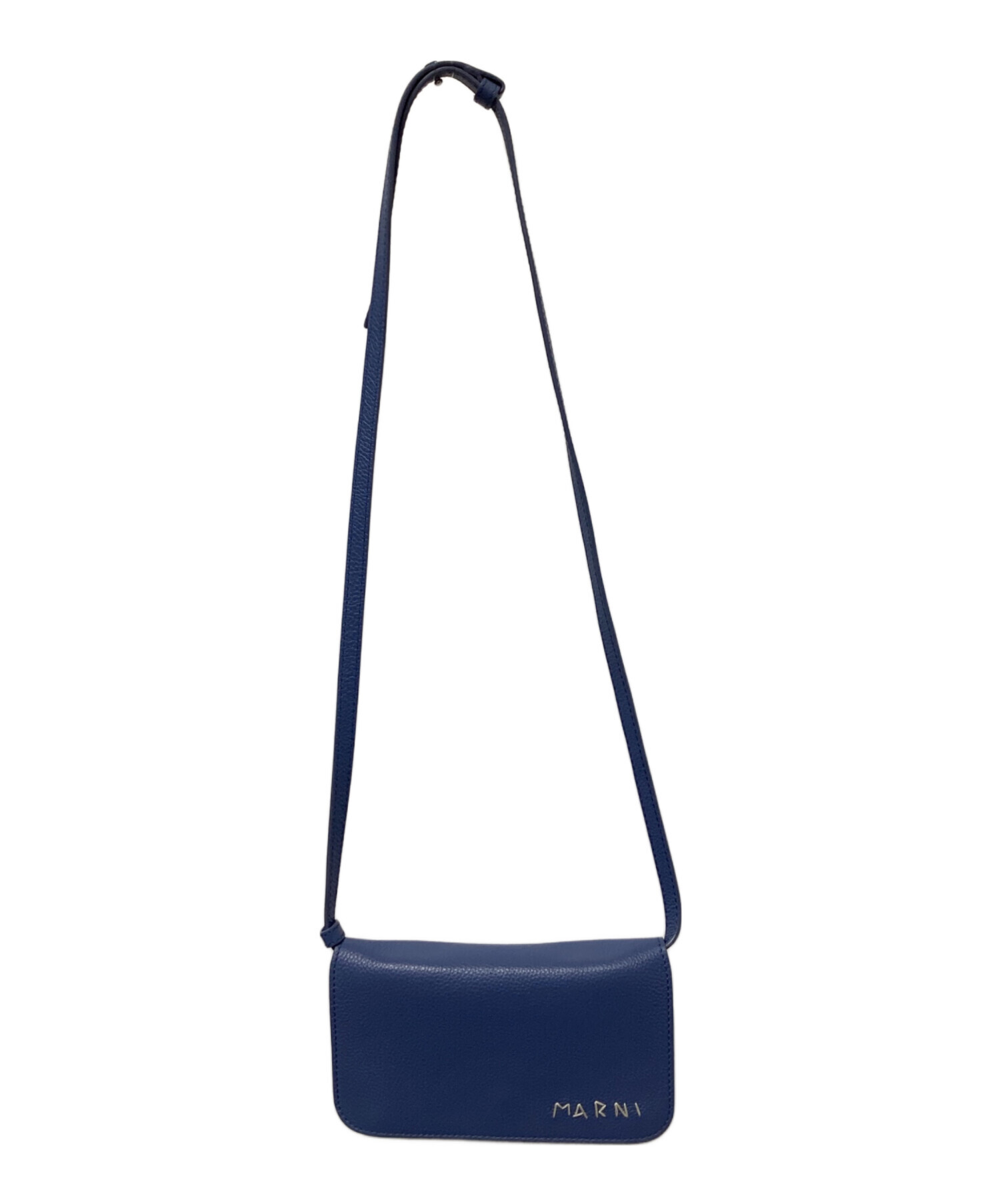 中古・古着通販】MARNI (マルニ) POCHETTE ショルダーバッグ ブルー