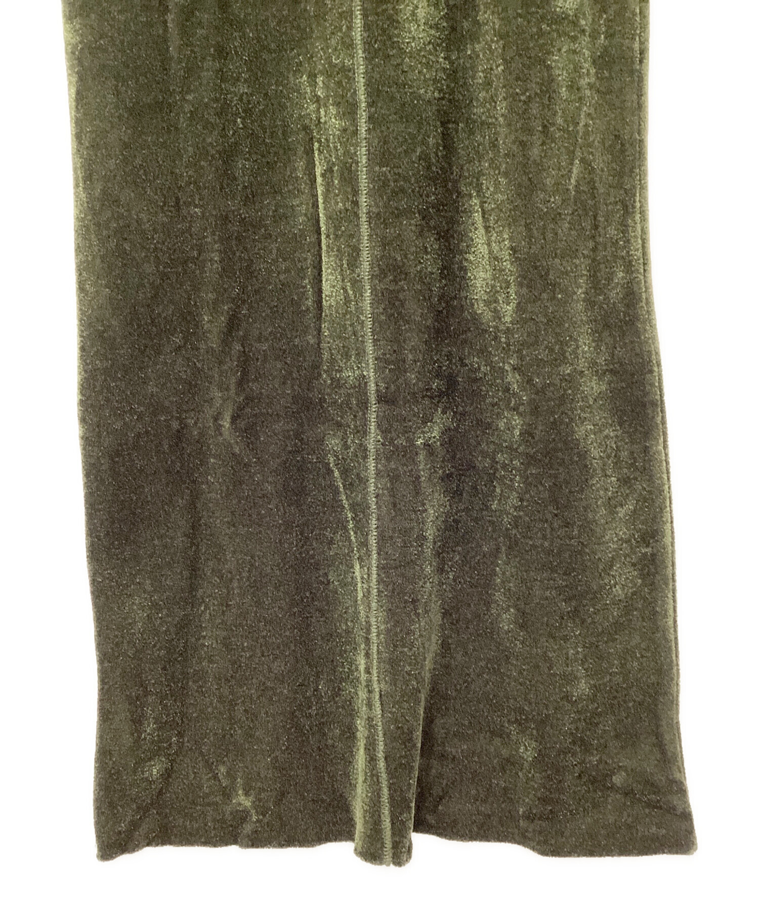 中古・古着通販】Mame Kurogouchi (マメクロゴウチ) V-Neck Velour