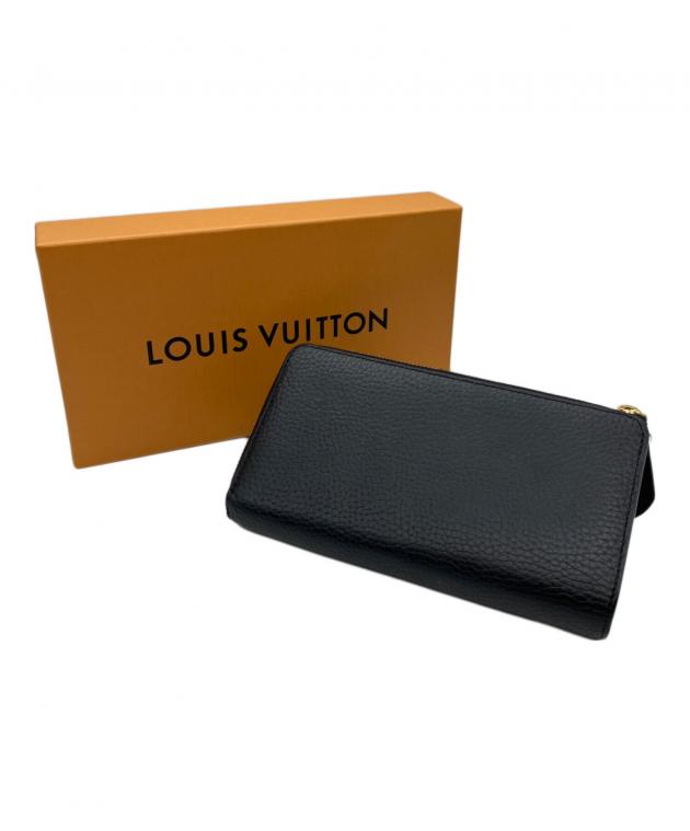 中古・古着通販】LOUIS VUITTON (ルイ ヴィトン) 長財布 ブラック