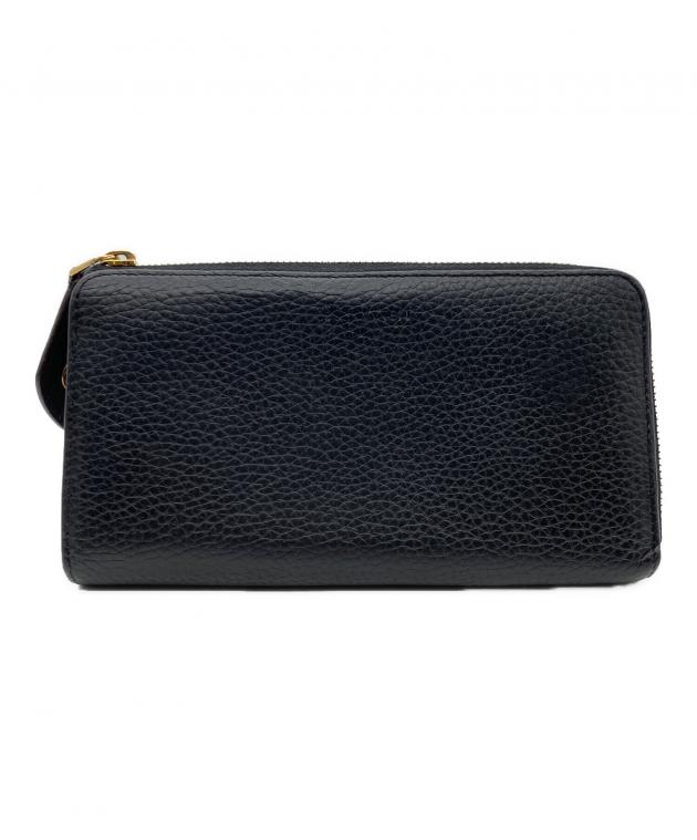 中古・古着通販】LOUIS VUITTON (ルイ ヴィトン) 長財布 ブラック