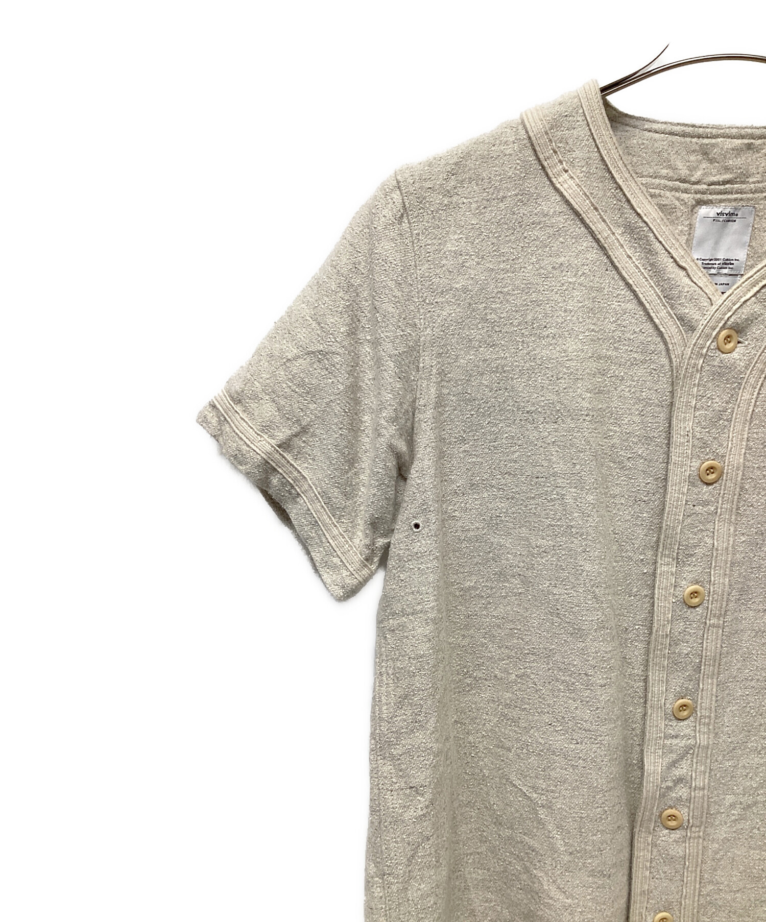中古・古着通販】VISVIM (ビズビム) DUGOUT SHIRT S/S WOOL/LINEN