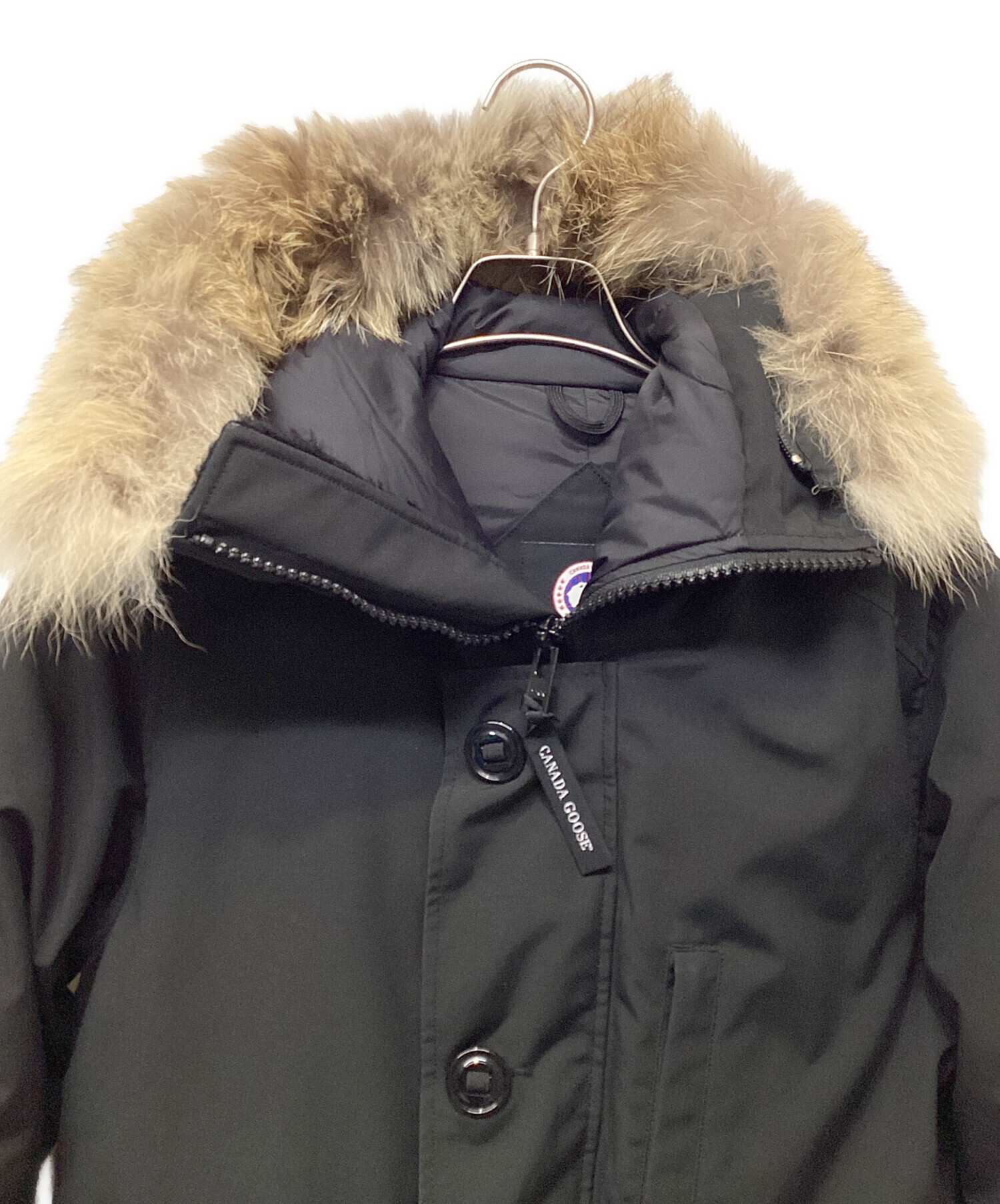 中古・古着通販】CANADA GOOSE (カナダグース) JASPER PARKA ブラック