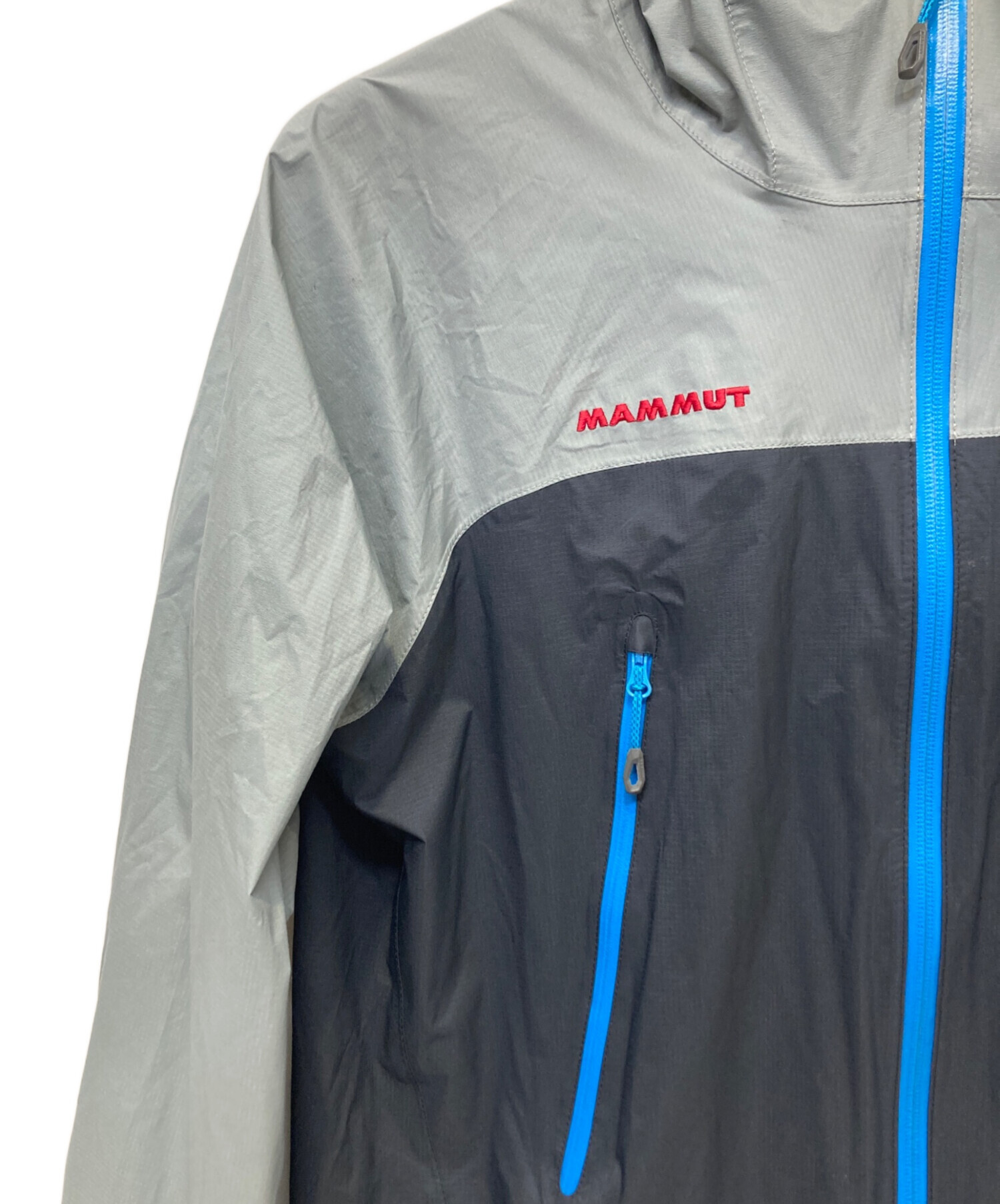 中古・古着通販】MAMMUT (マムート) ナイロンジャケット ライトグレー 