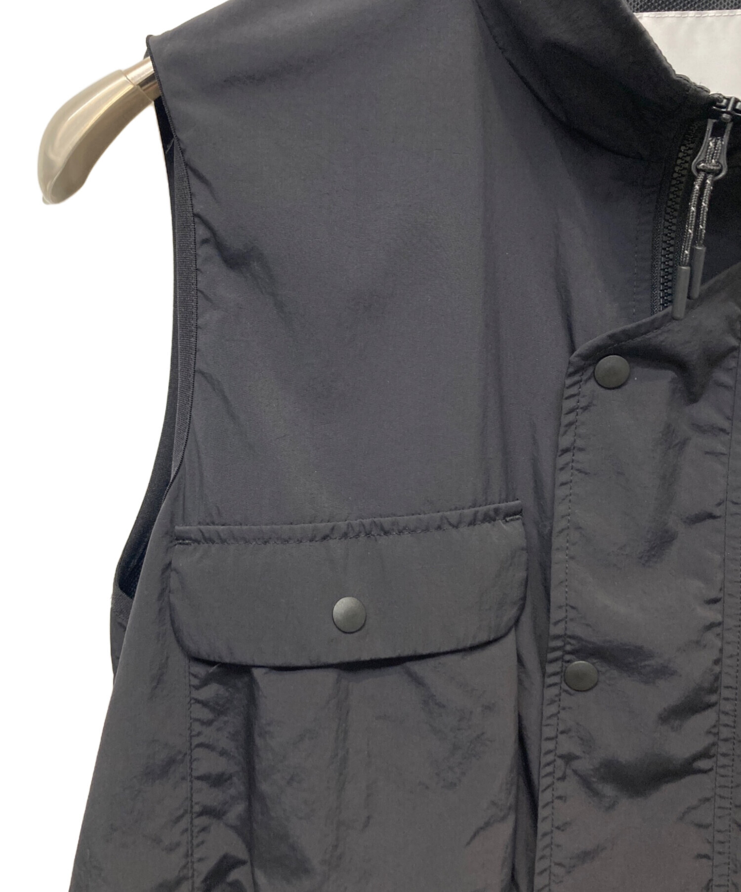 中古・古着通販】MARMOT (マーモット) ナイロンベスト ブラック サイズ