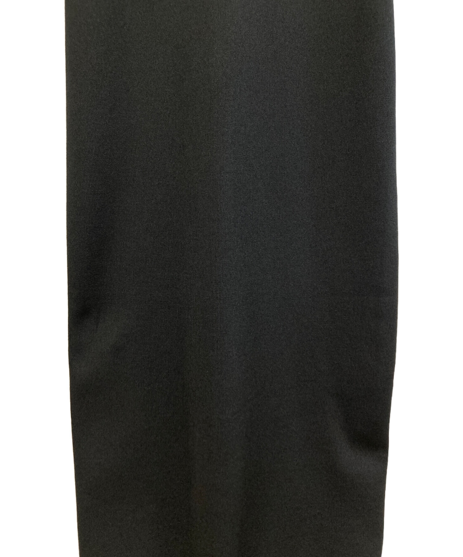 yo biotopブラック タイトスカート ロング丈 中古・古着通販】yo BIOTOP (ヨー ビオトープ) knit tight long skirt
