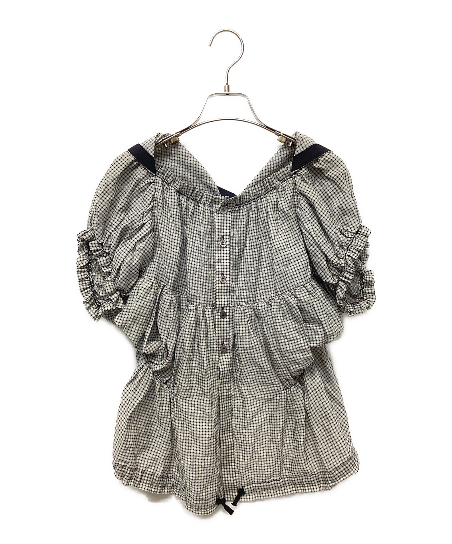 trico COMME des GARCNNSフリルブラウス | ヤマダウェブコム