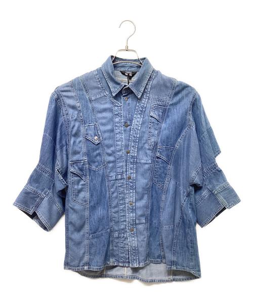 中古・古着通販】DIESEL (ディーゼル) デニムシャツ スカイブルー
