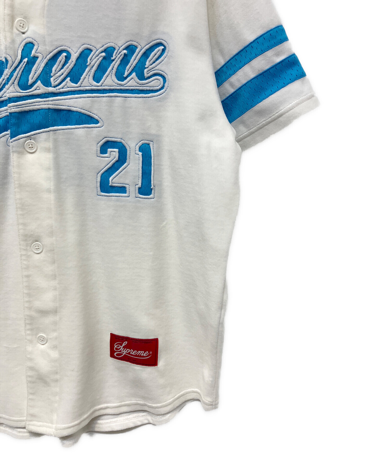 中古・古着通販】Supreme (シュプリーム) Velour Baseball Jersey