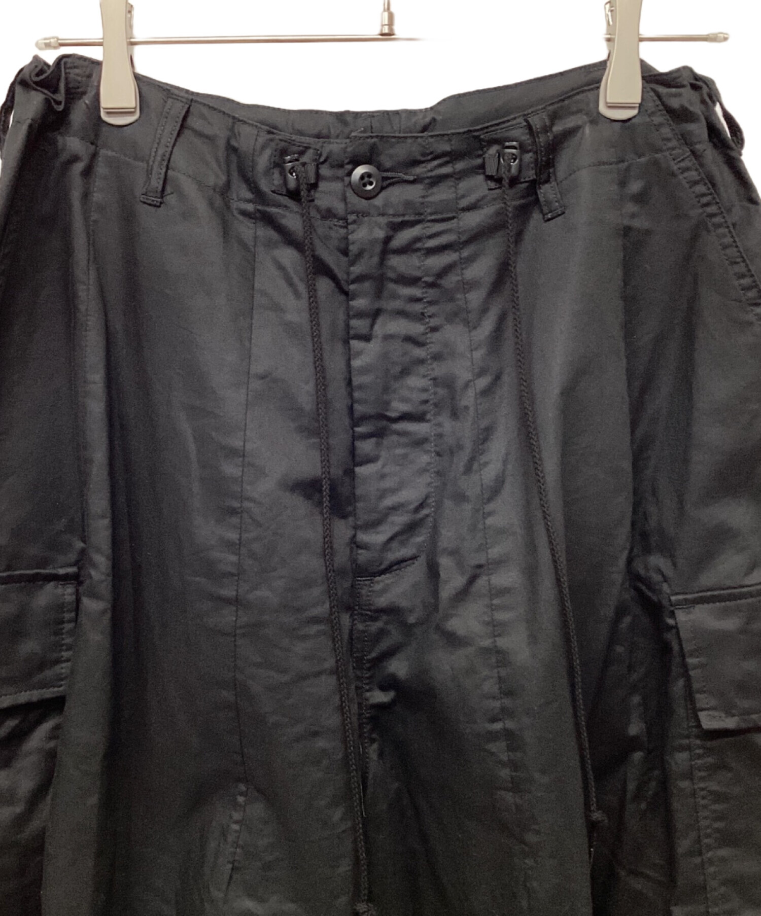 中古・古着通販】Needles (ニードルズ) カーゴパンツ ブラック サイズ 