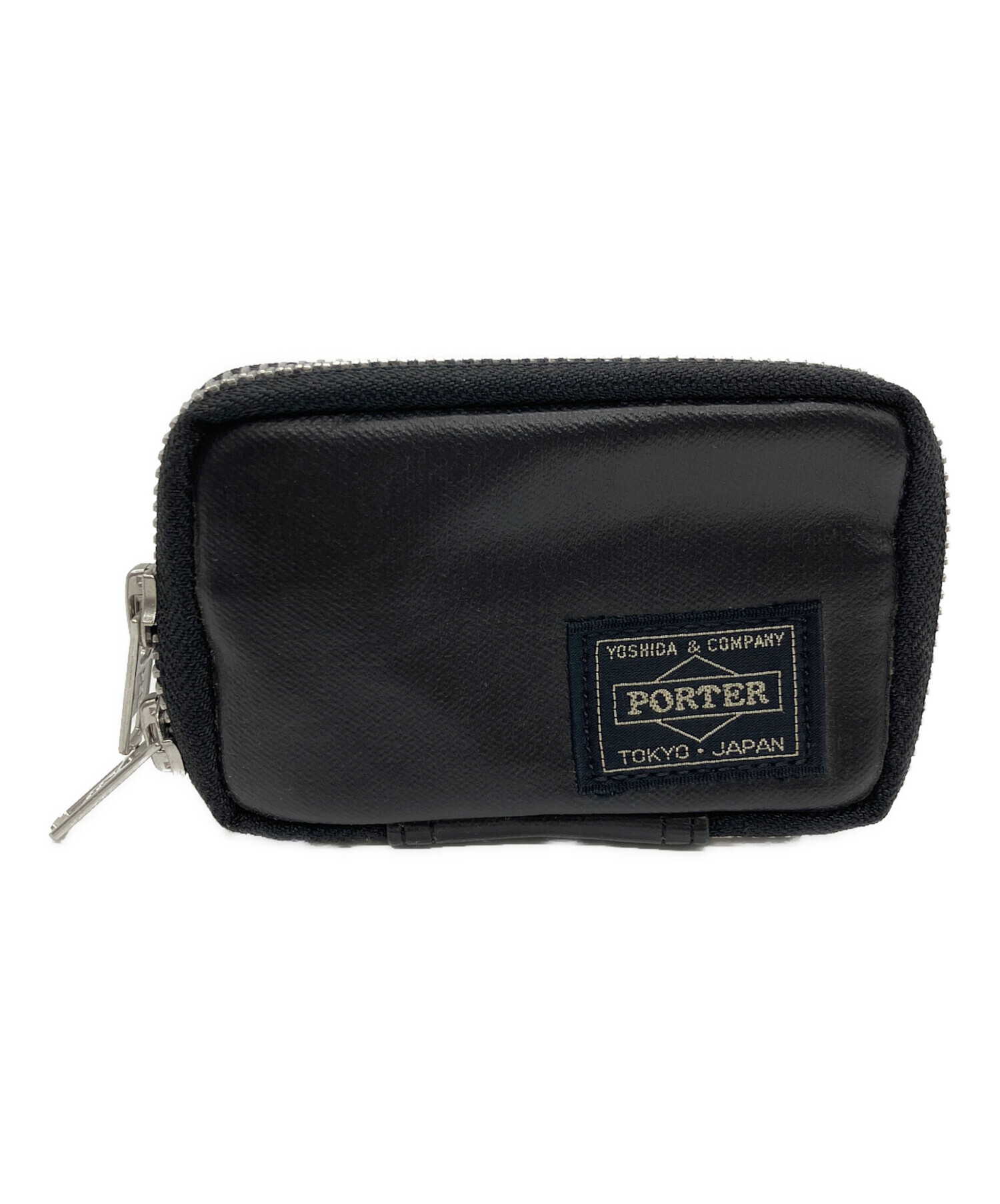 【未使用品】PORTER TOKYO ブラックキーケース 中古・古着通販】PORTER (ポーター) キーケース ブラック｜ブランド