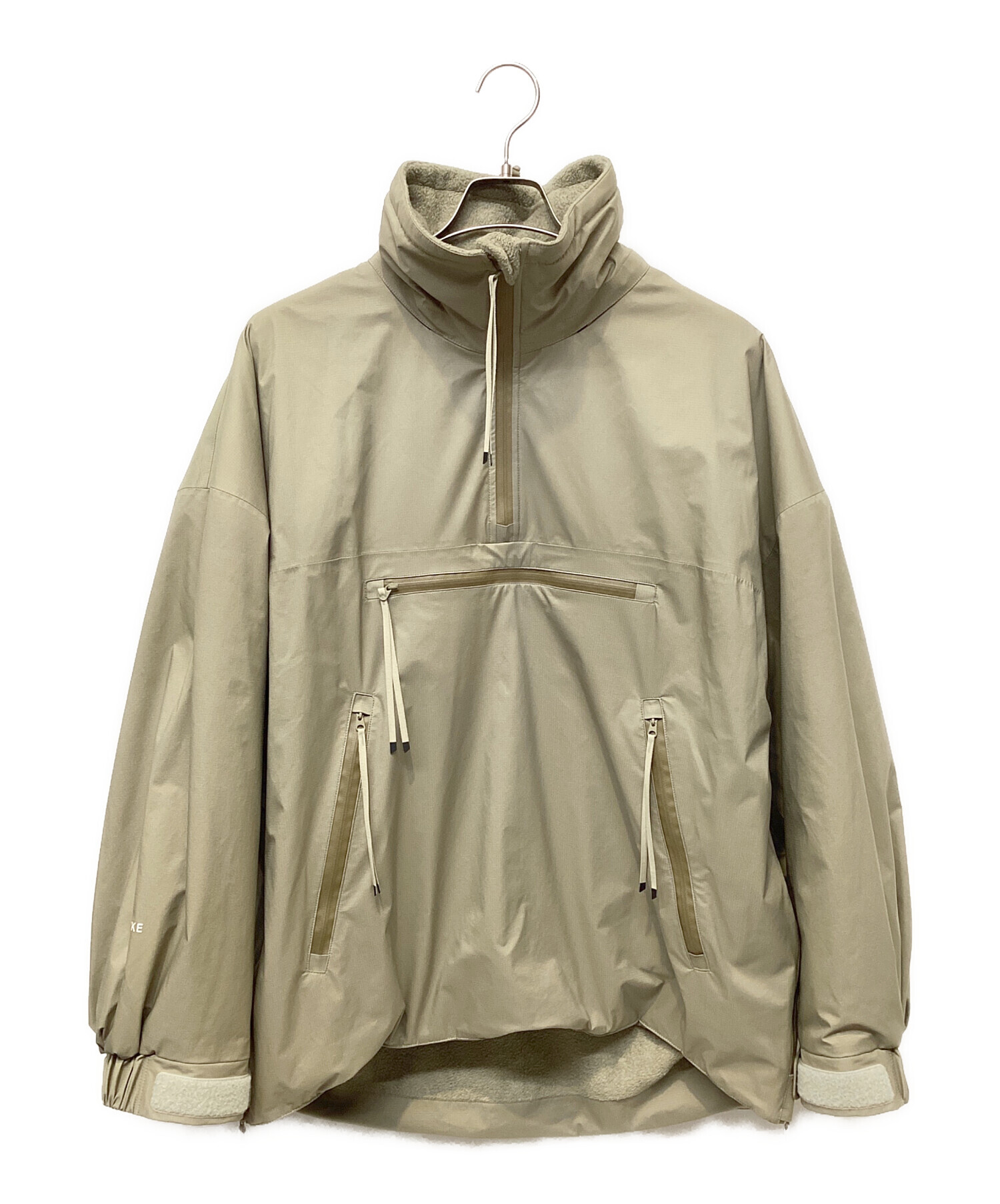中古・古着通販】HYKE (ハイク) ENTRANT THERMAL SMOCK ベージュ