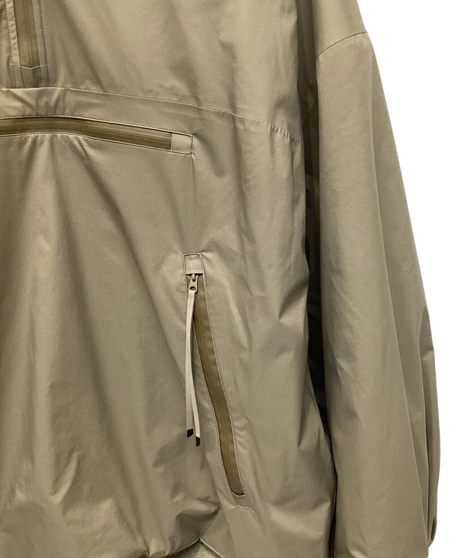 中古・古着通販】HYKE (ハイク) ENTRANT THERMAL SMOCK ベージュ 