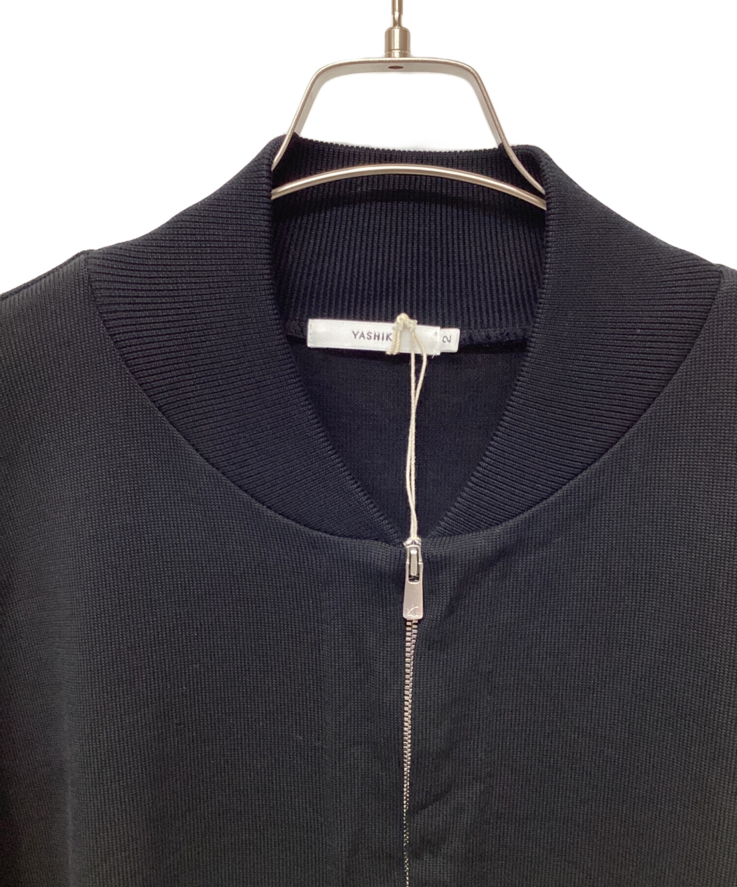 中古・古着通販】yashiki (ヤシキ) Itezora Big MA-1 Knit ブラック 