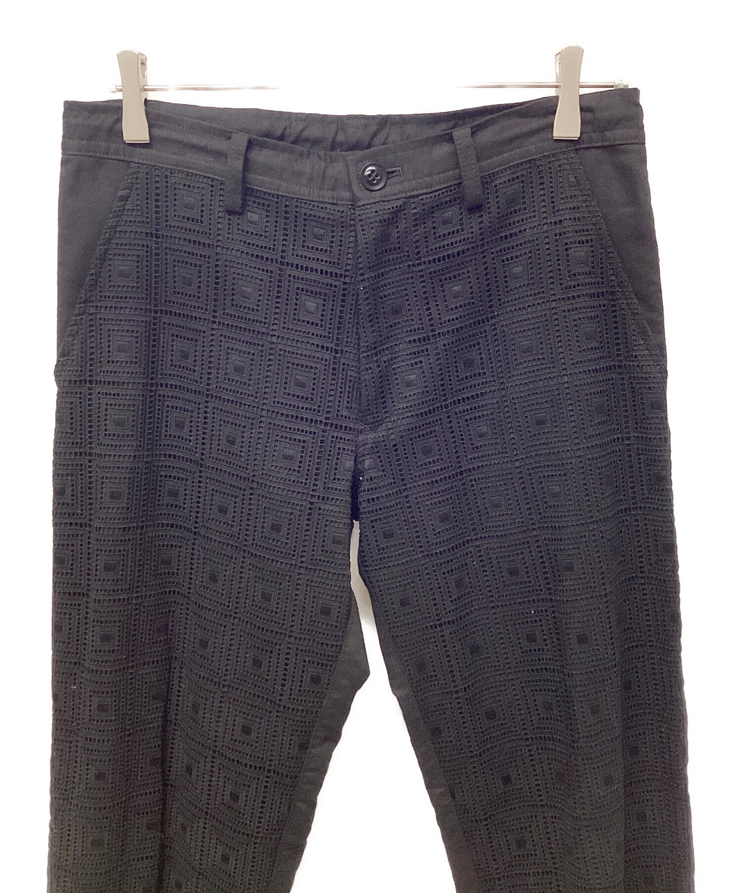 中古・古着通販】Y's (ワイズ) パンツ ブラック サイズ:M｜ブランド