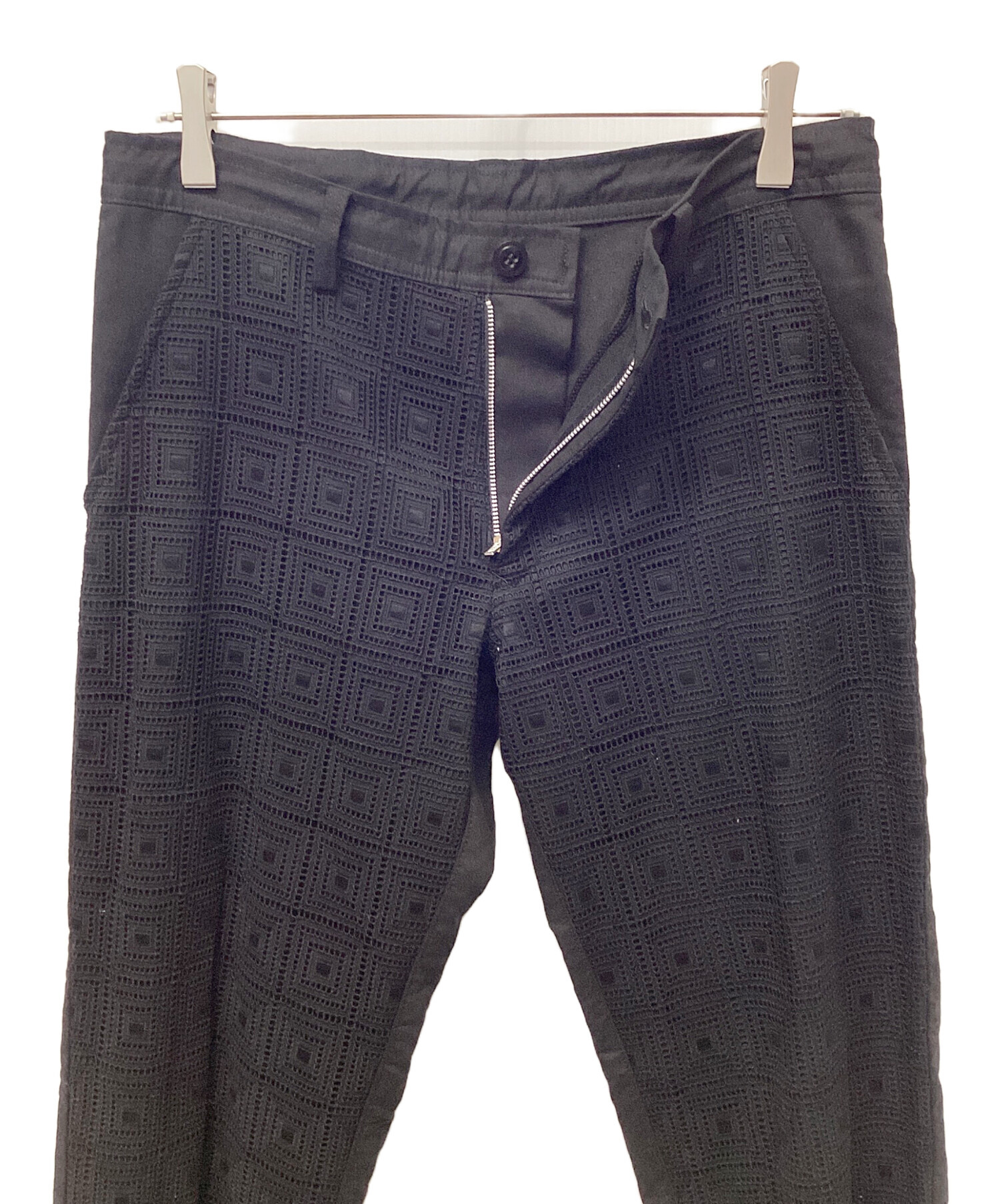 中古・古着通販】Y's (ワイズ) パンツ ブラック サイズ:M｜ブランド