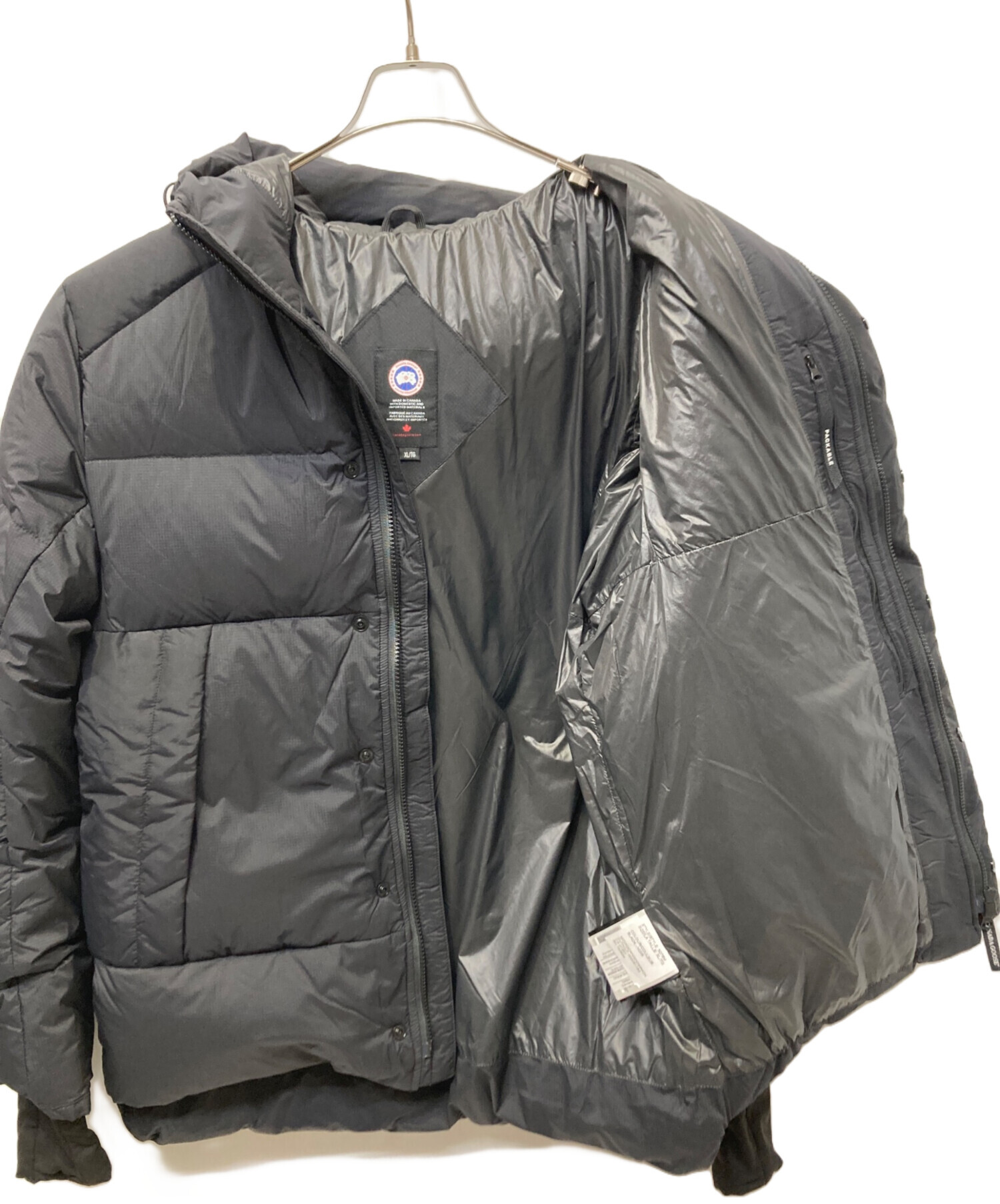 中古・古着通販】CANADA GOOSE (カナダグース) Lodge Hoody ブラック 