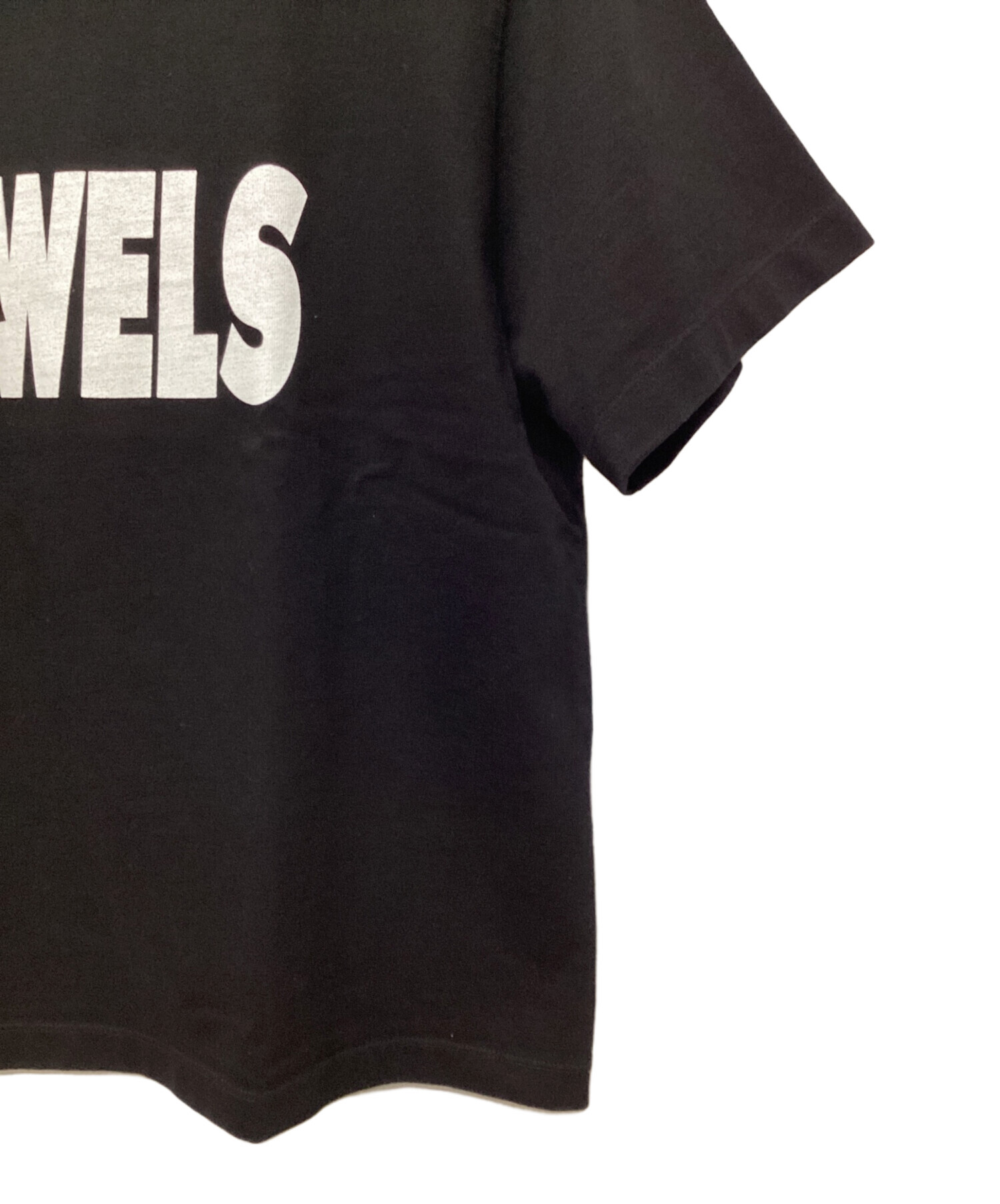 中古・古着通販】VOWELS (バウルズ) 半袖カットソー ブラック サイズ:2