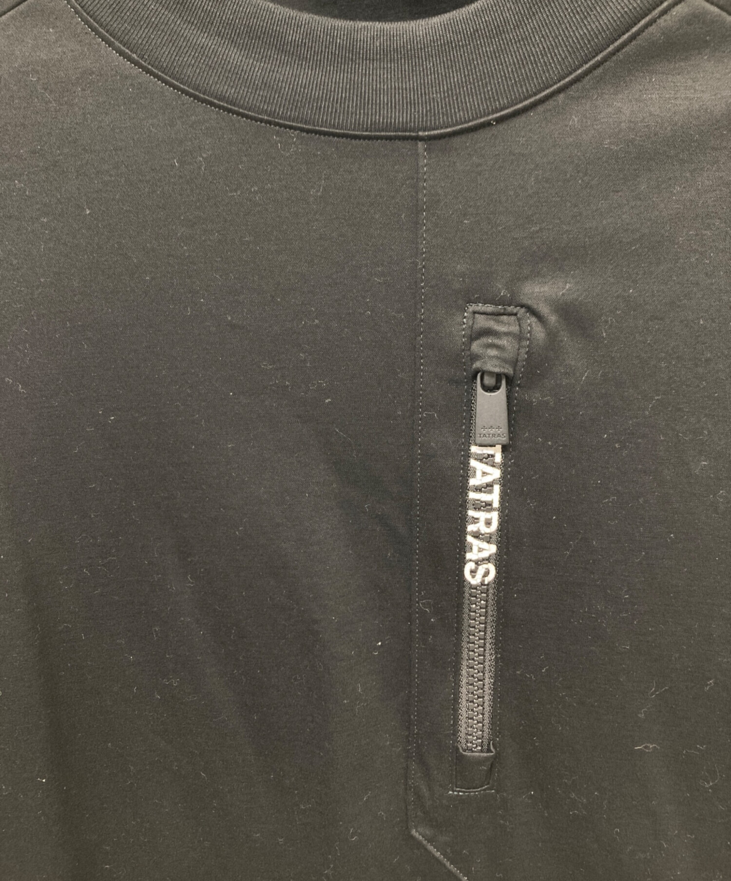中古・古着通販】TATRAS (タトラス) 半袖カットソー ブラック サイズ:M 