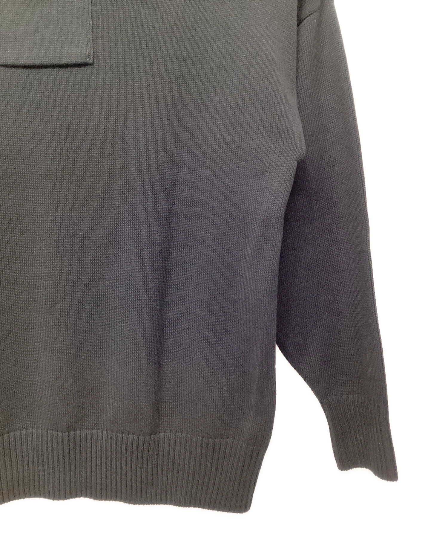 中古・古着通販】OUAT (オーユーエーティー) Poppy セーター ブラック 