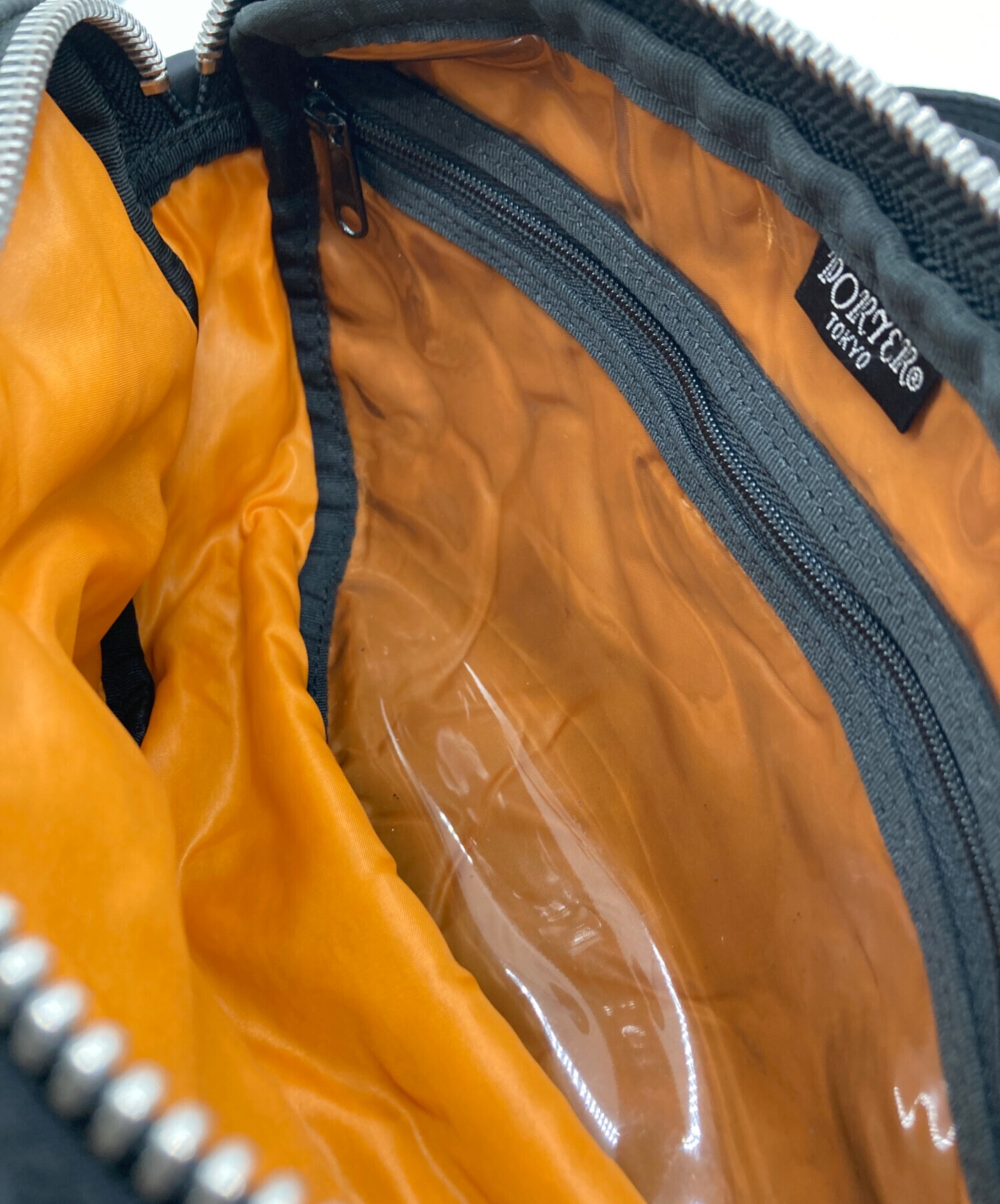 中古・古着通販】PORTER (ポーター) ハーフムーンショルダーバッグ