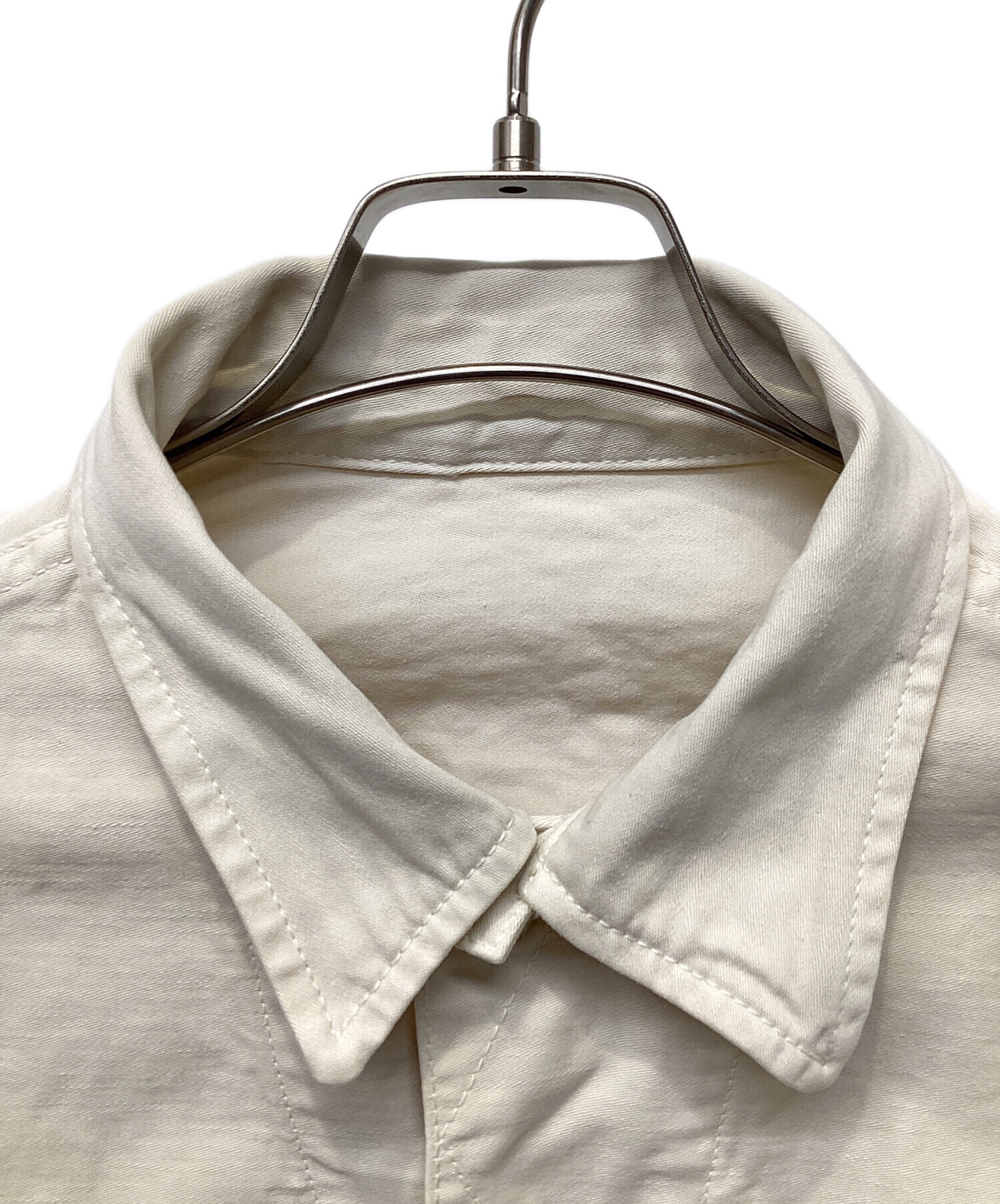 中古・古着通販】45rpm (45アールピーエム) デニムジャケット ベージュ