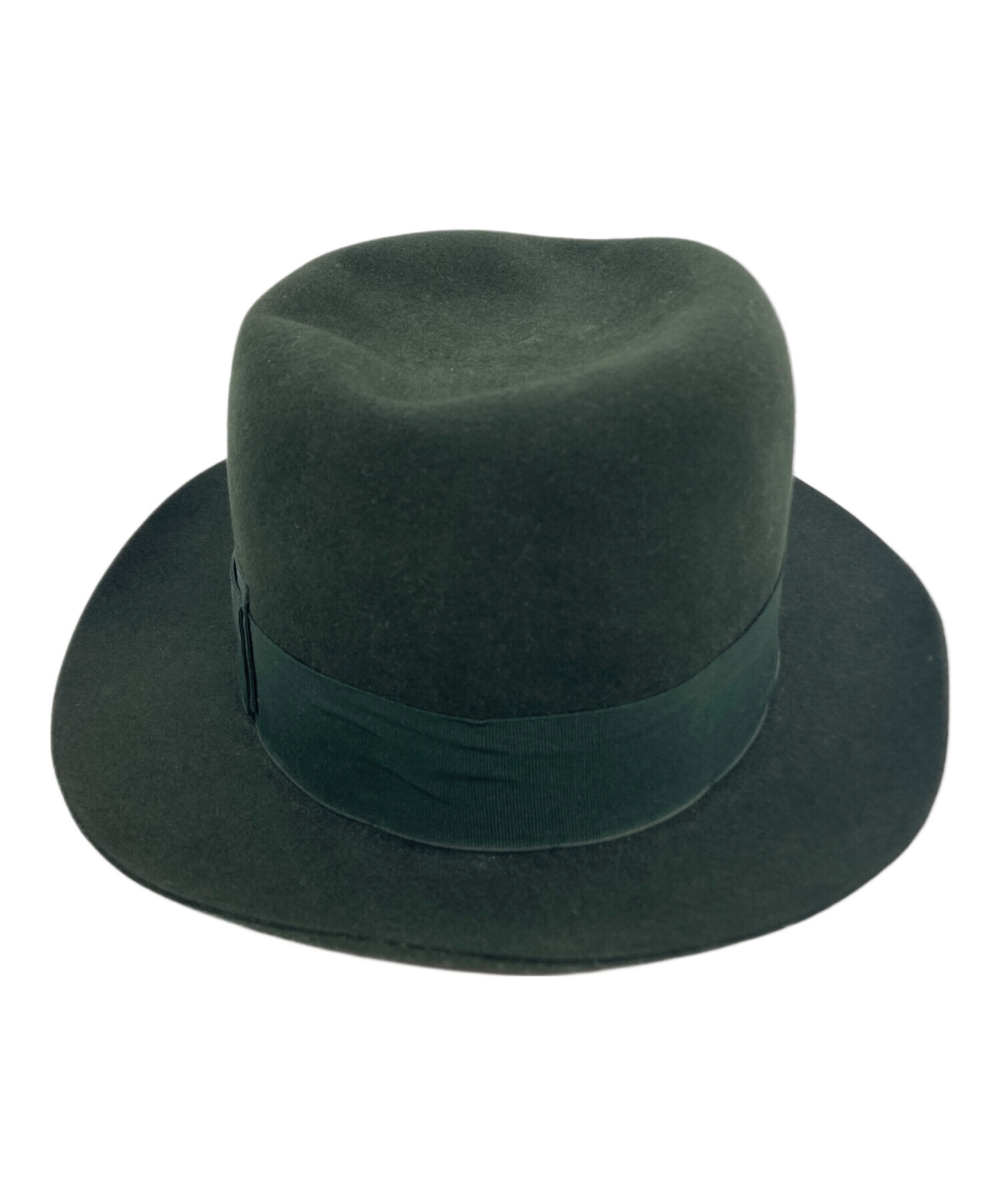 中古・古着通販】BORSALINO (ボルサリーノ) 中折れハット グリーン