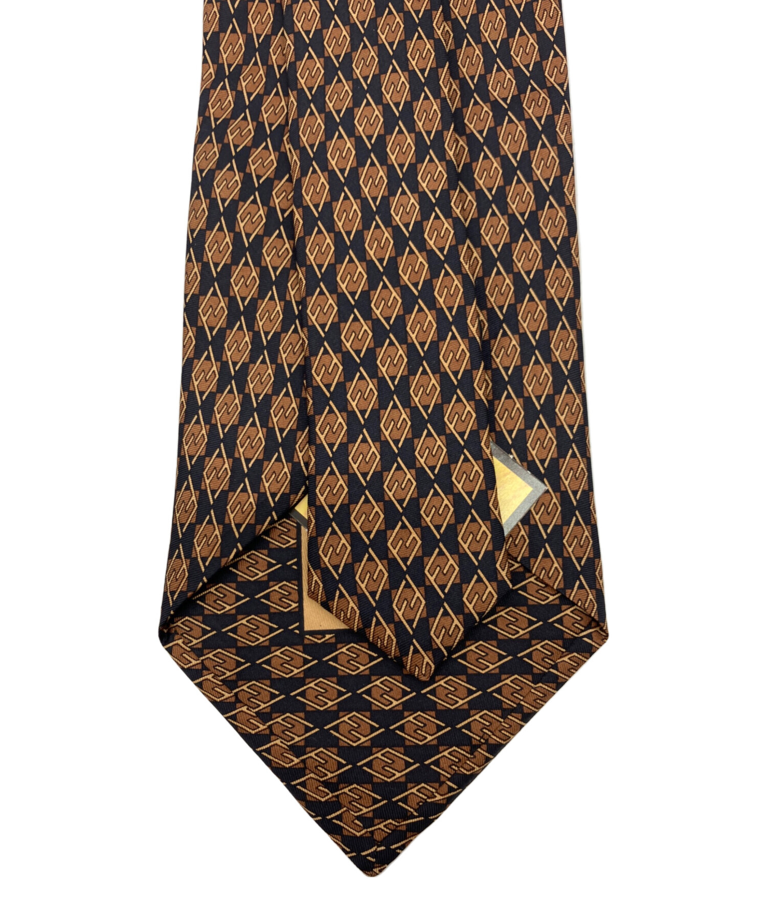 中古・古着通販】FENDI (フェンディ) ネクタイ ブラウン サイズ:無し