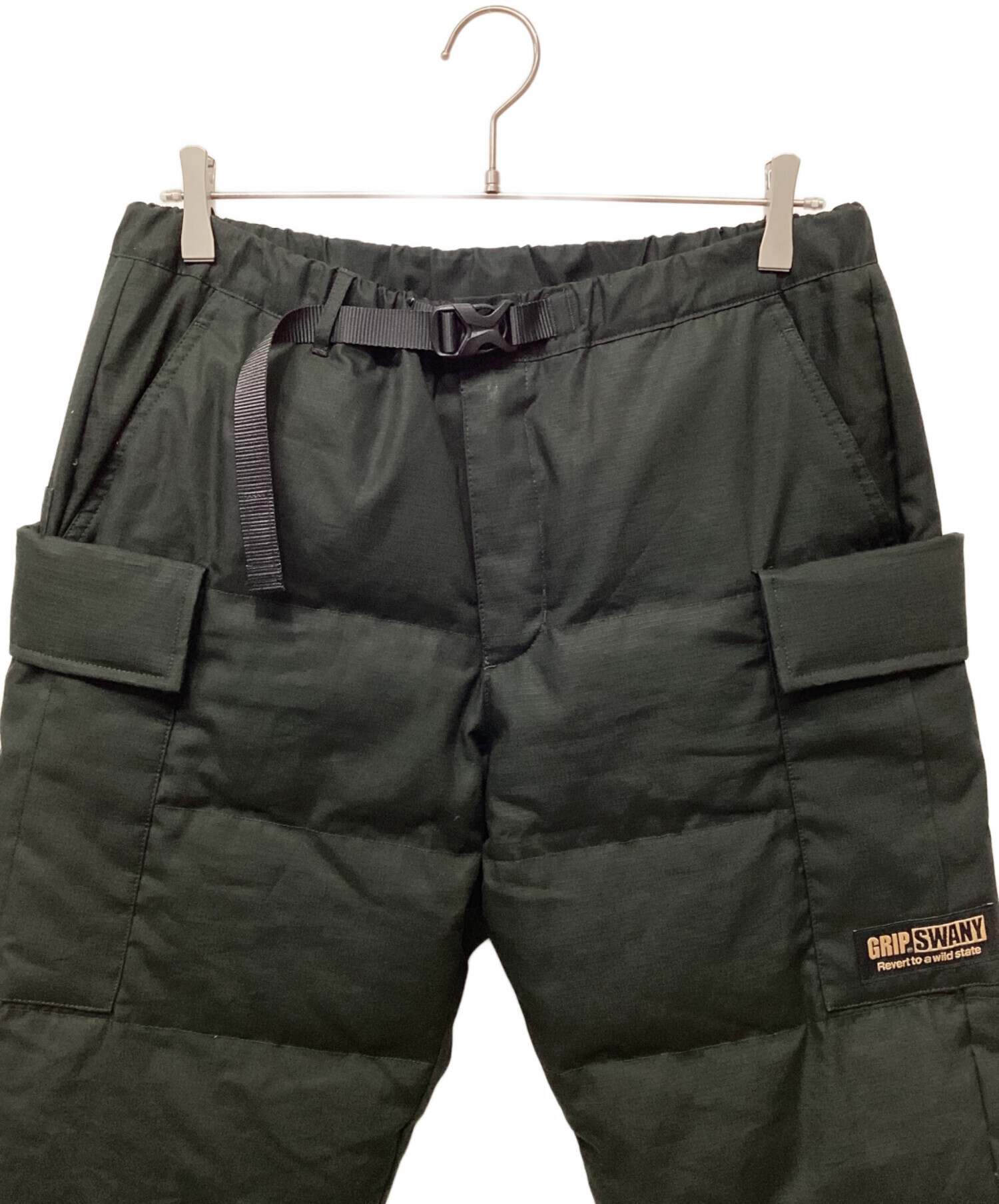 中古・古着通販】GRIP SWANY (グリップスワニー) ダウンパンツ カーキ