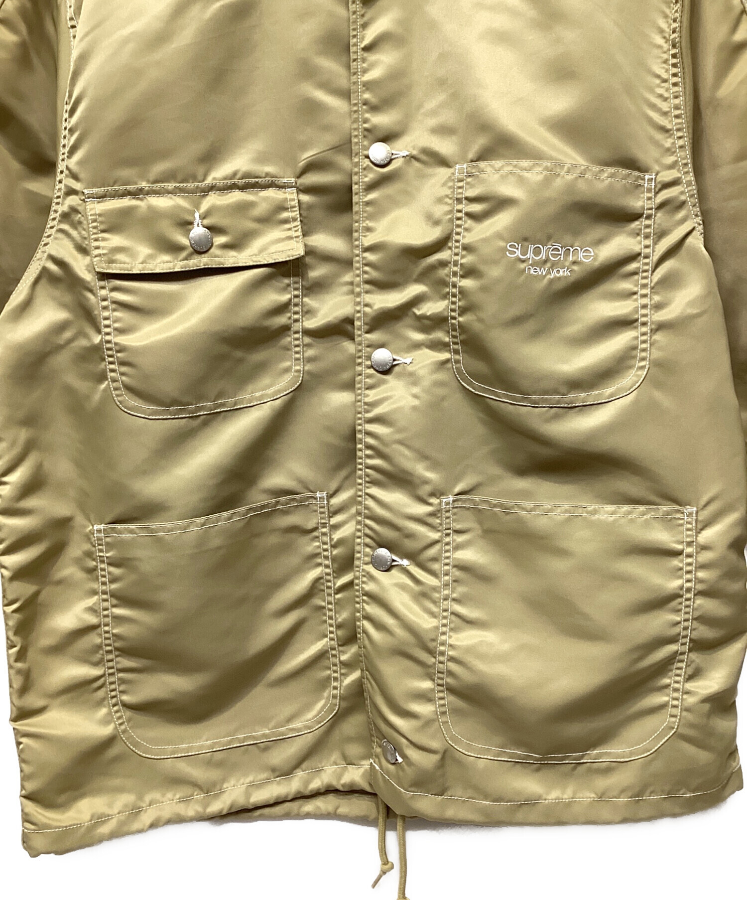 中古・古着通販】Supreme (シュプリーム) Nylon Chore coat タン