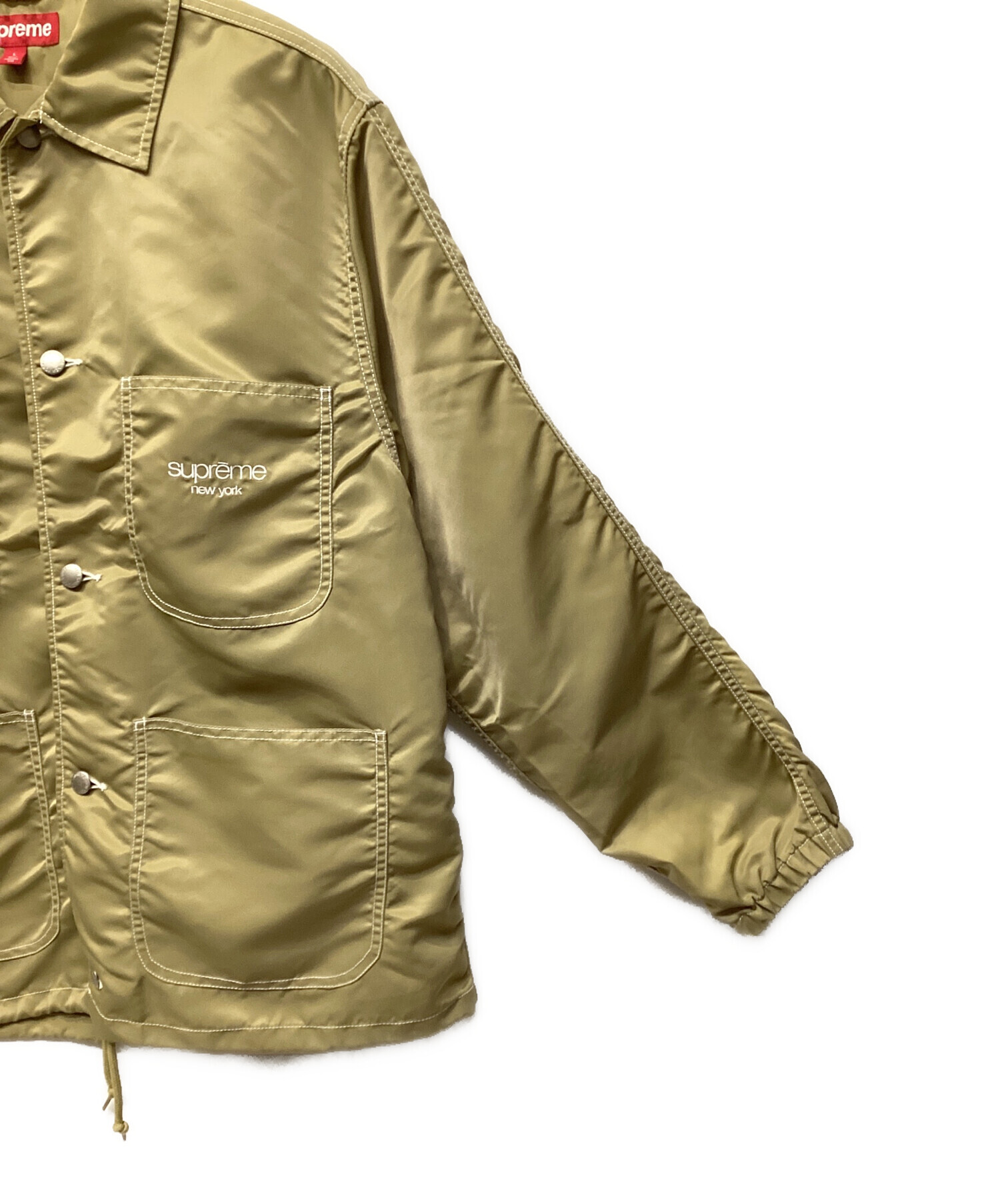 中古・古着通販】Supreme (シュプリーム) Nylon Chore coat タン