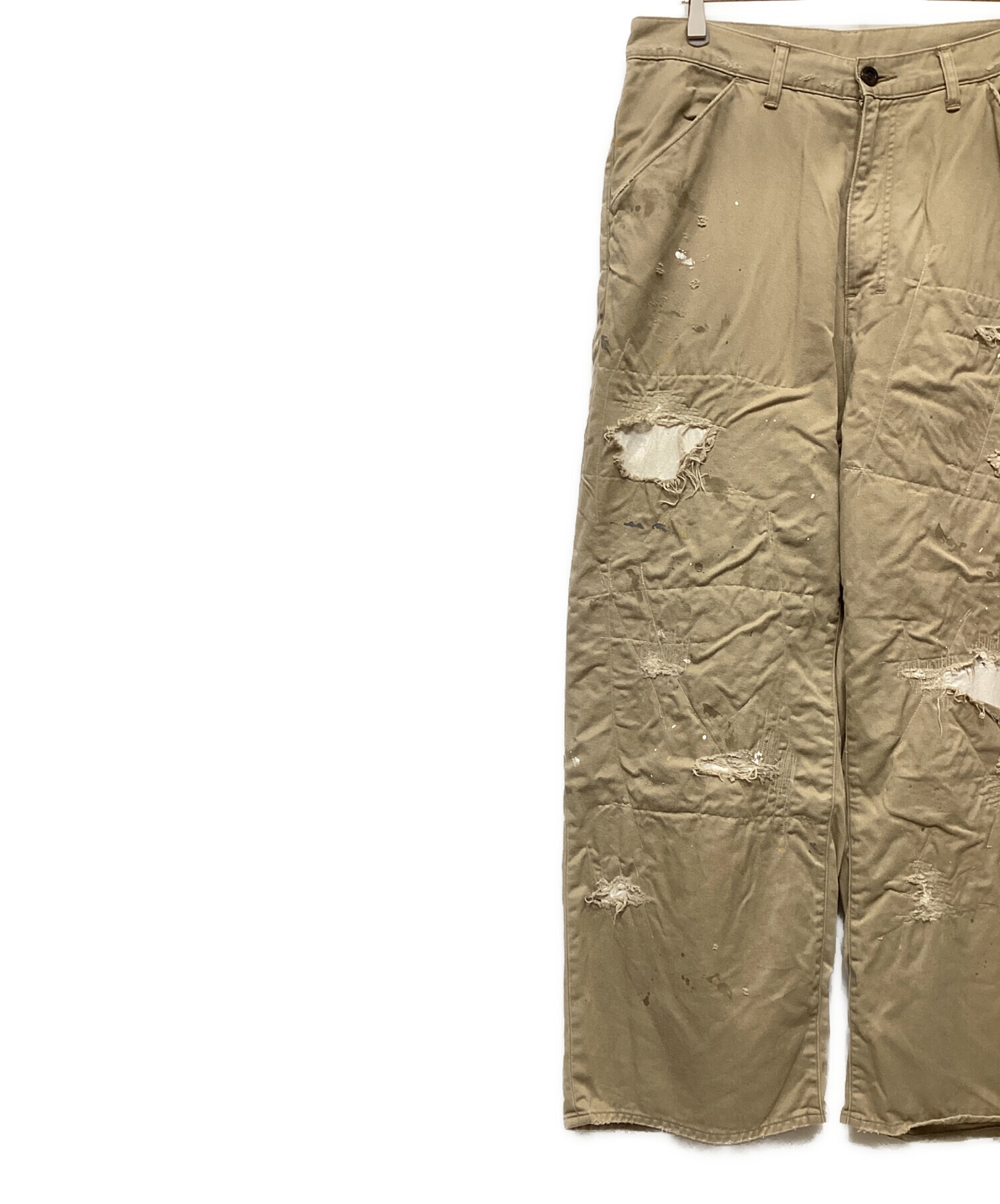 中古・古着通販】ANCELLM (アンセルム) REMAKE WIDE CHINO TROUSERS