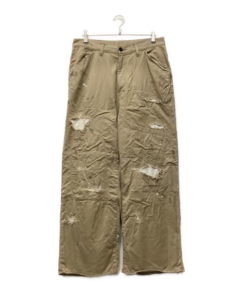 中古・古着通販】ANCELLM (アンセルム) REMAKE WIDE CHINO TROUSERS