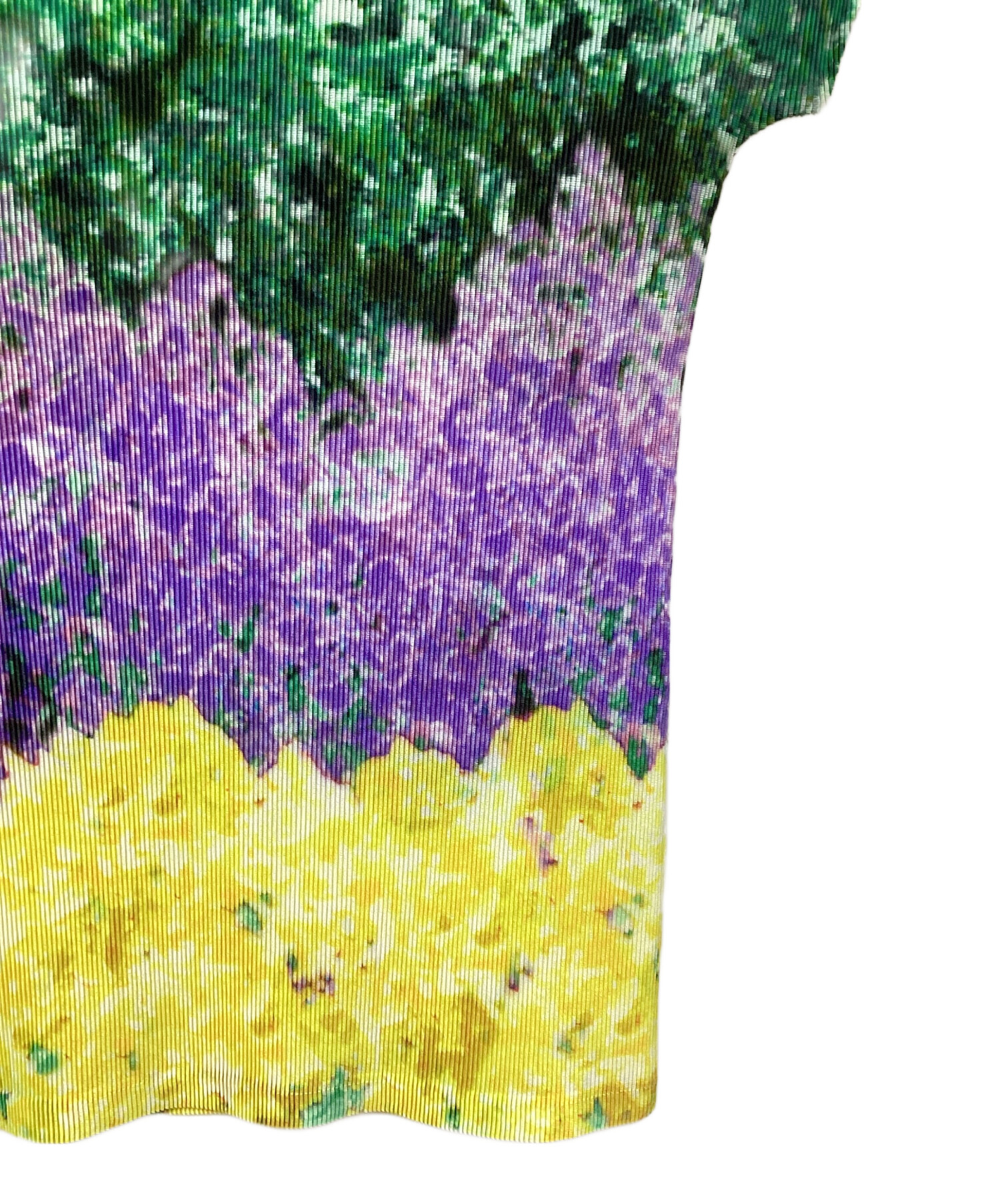 【12/11まで】PLEATS PLEASE マルチカラー半袖トップス 中古・古着通販】PLEATS PLEASE (プリーツプリーズ) 半袖カットソー