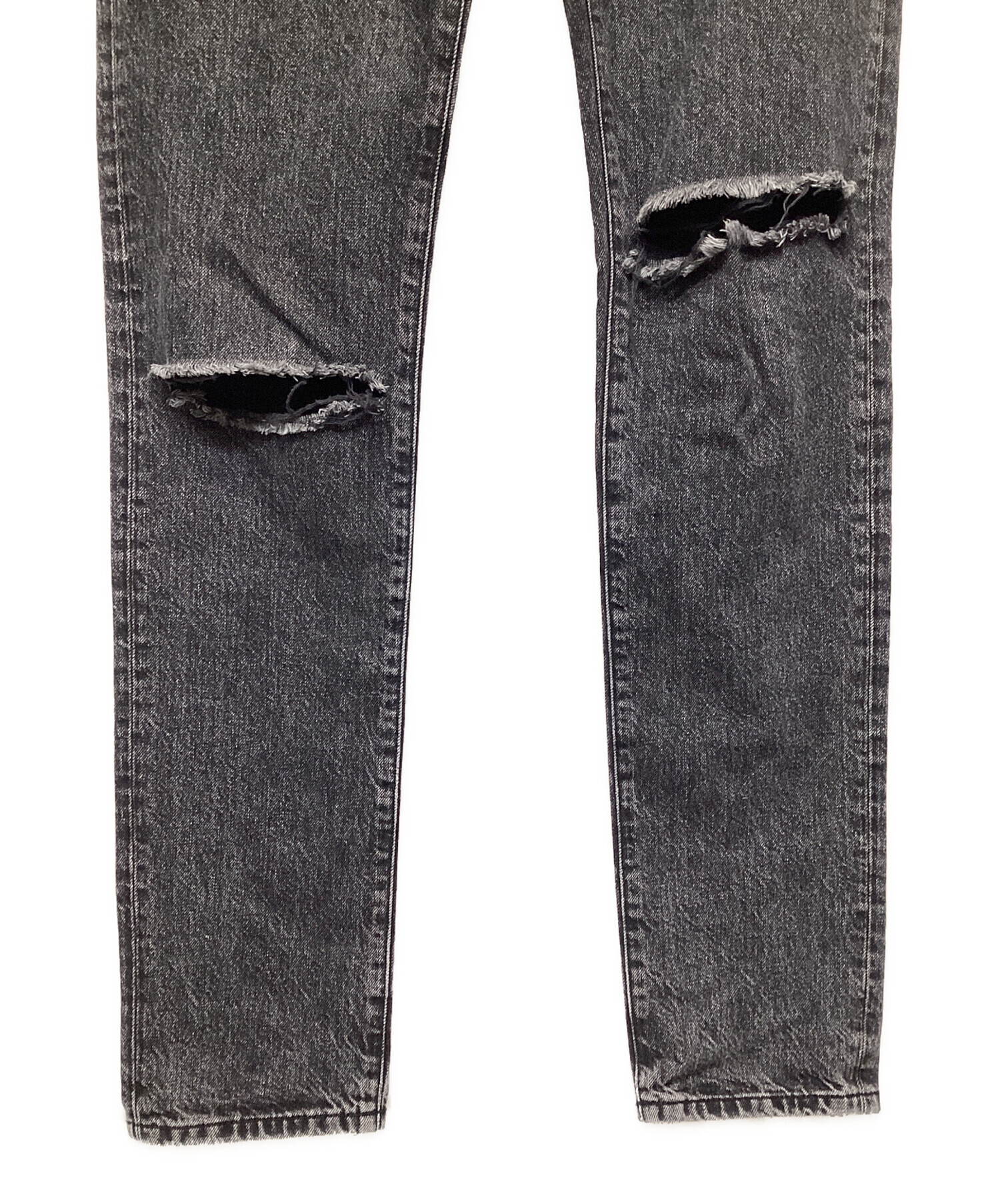 中古・古着通販】Saint Laurent Paris (サンローランパリ) ダメージ 