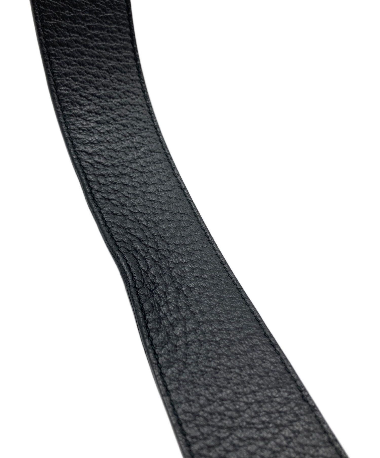 グッチ GUCCI ダブルG バックル ベルト 衣料品 レザー レディース ブラック系 【中古】 中古・古着通販】GUCCI (グッチ) ダブルGバックル ベルト ブラック