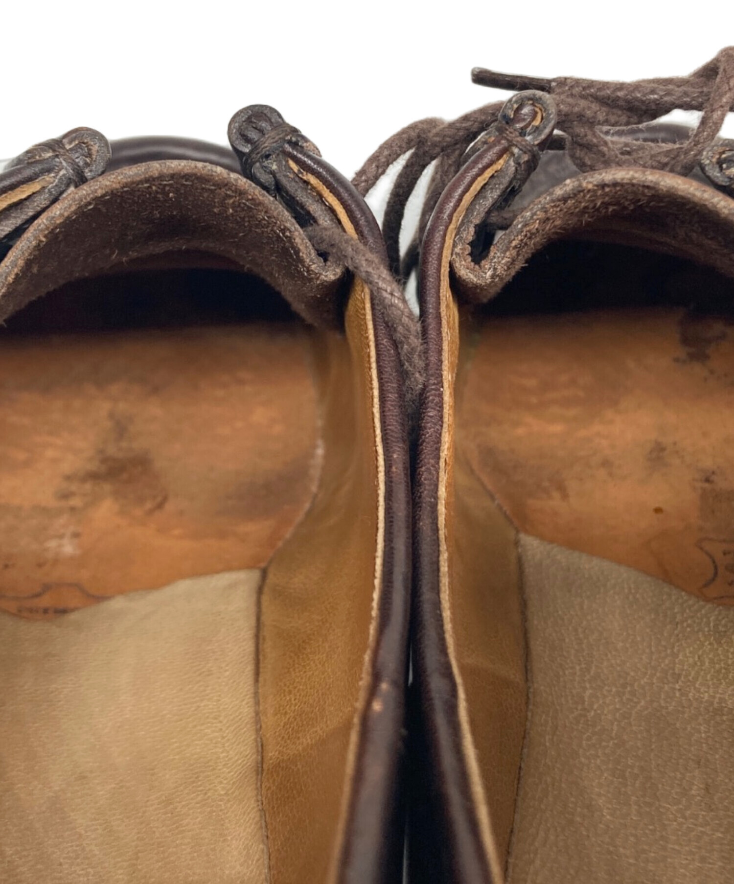 【極美品】Palanco パランコ チロリアンシューズ ヌバック ブラウン 中古・古着通販】palanco (パランコ) チロリアンシューズ