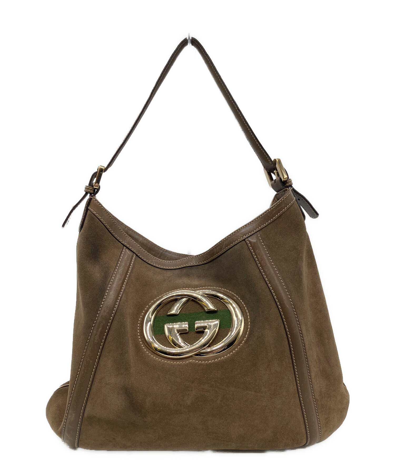 中古・古着通販】GUCCI (グッチ) トートバッグ ブラウン｜ブランド