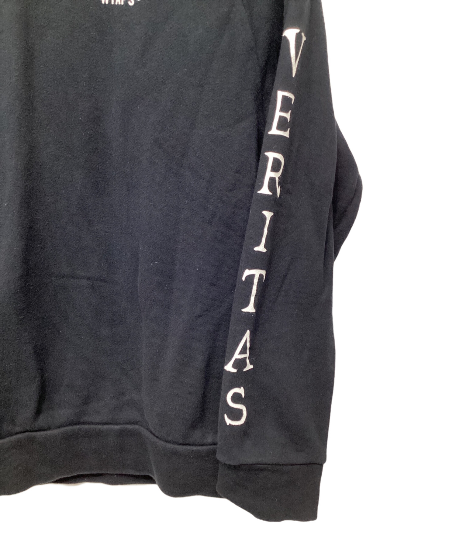 中古・古着通販】WTAPS (ダブルタップス) ロゴスウェット ブラック 