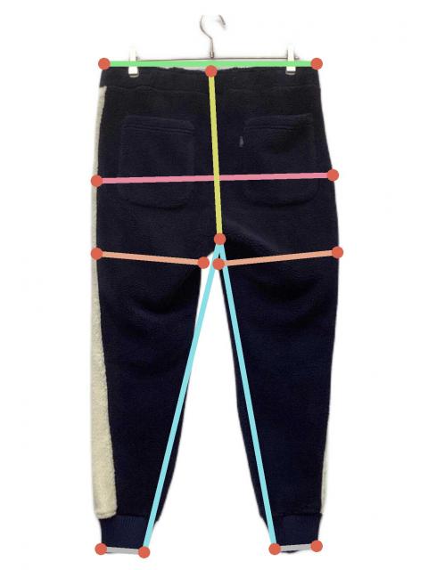 中古・古着通販】muta MARINE (ムータマリン) ジョガーパンツ ネイビー